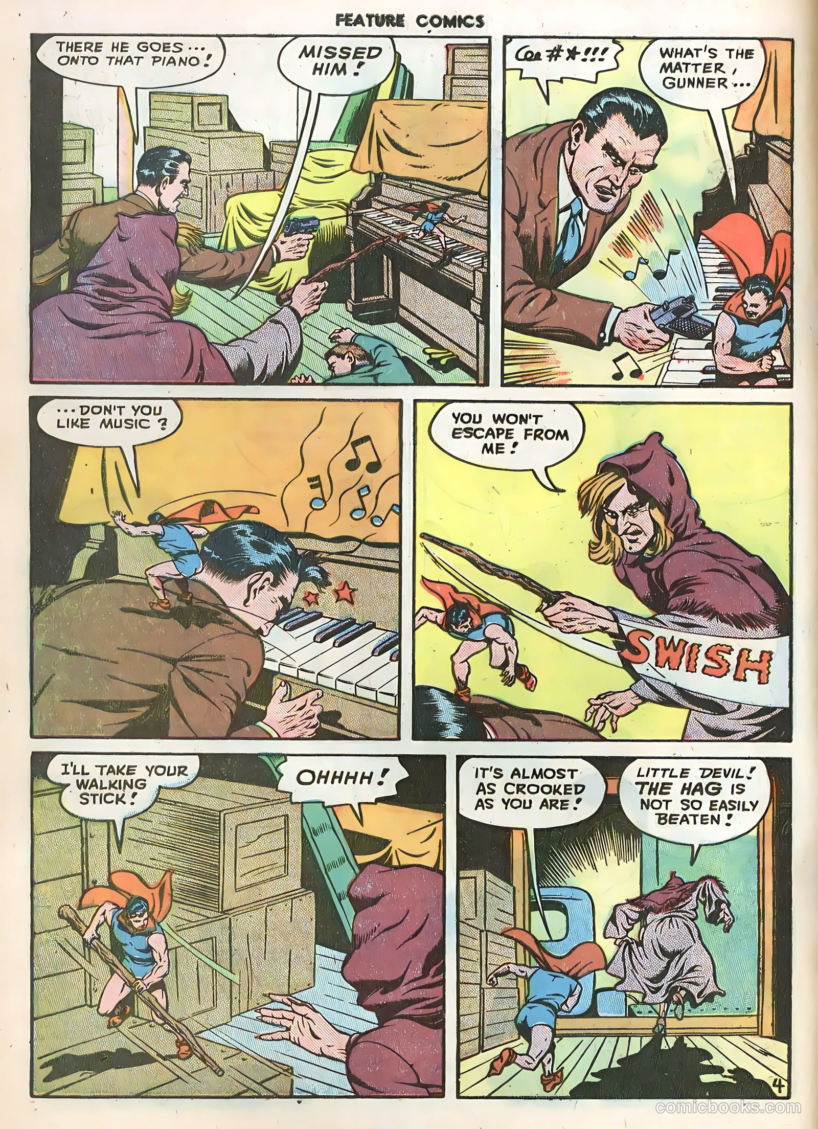 Feature Comics #121 (1948) — page 6 of 52