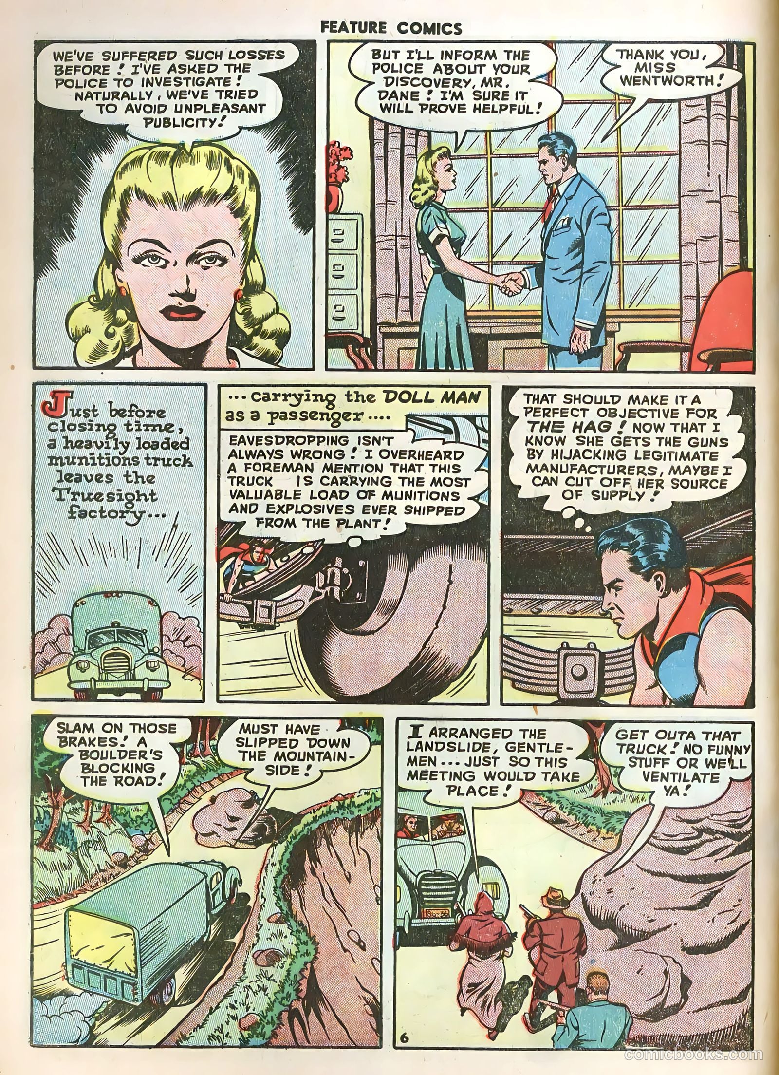 Feature Comics #121 (1948) — page 8 of 52