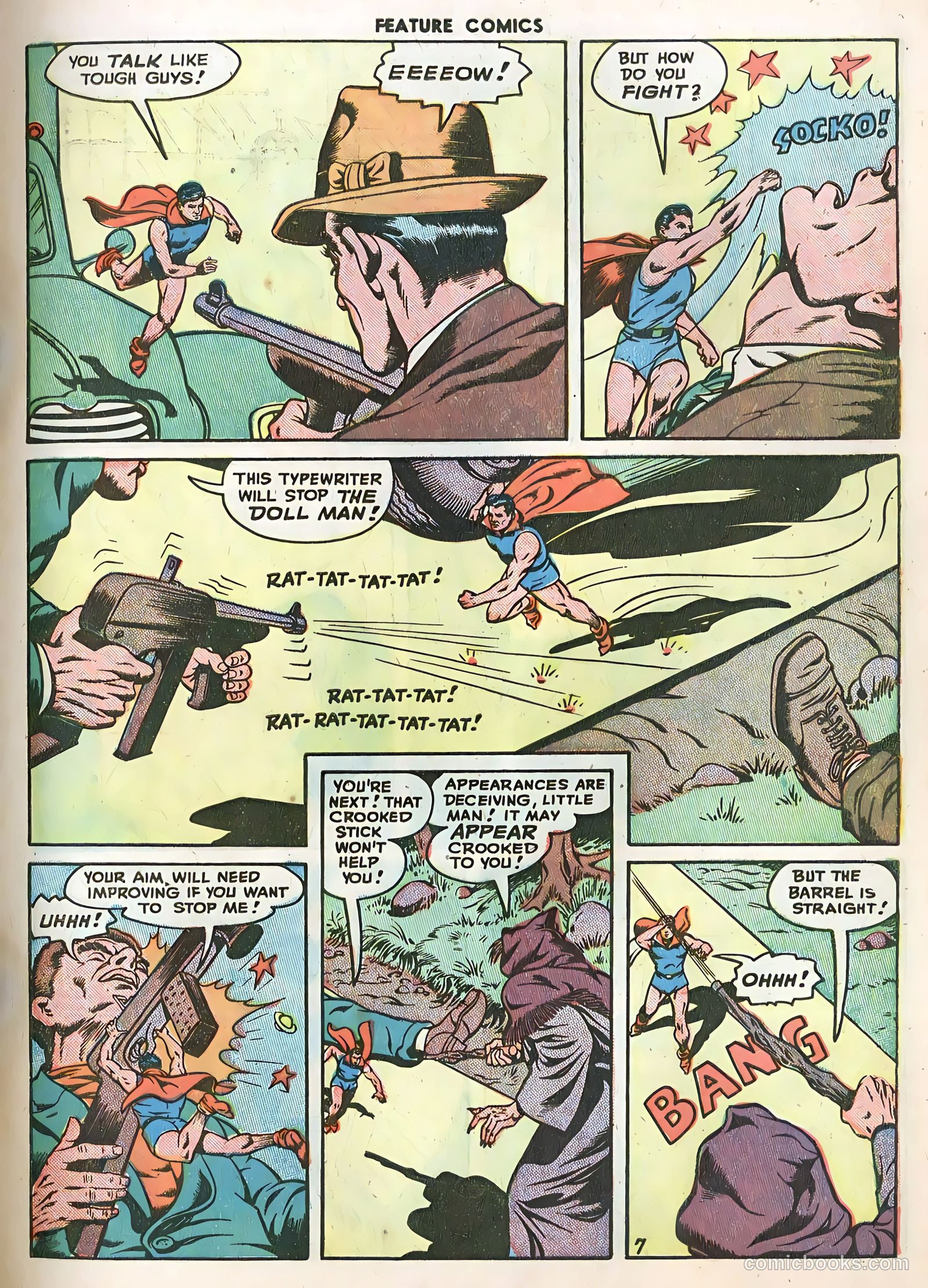 Feature Comics #121 (1948) — page 9 of 52