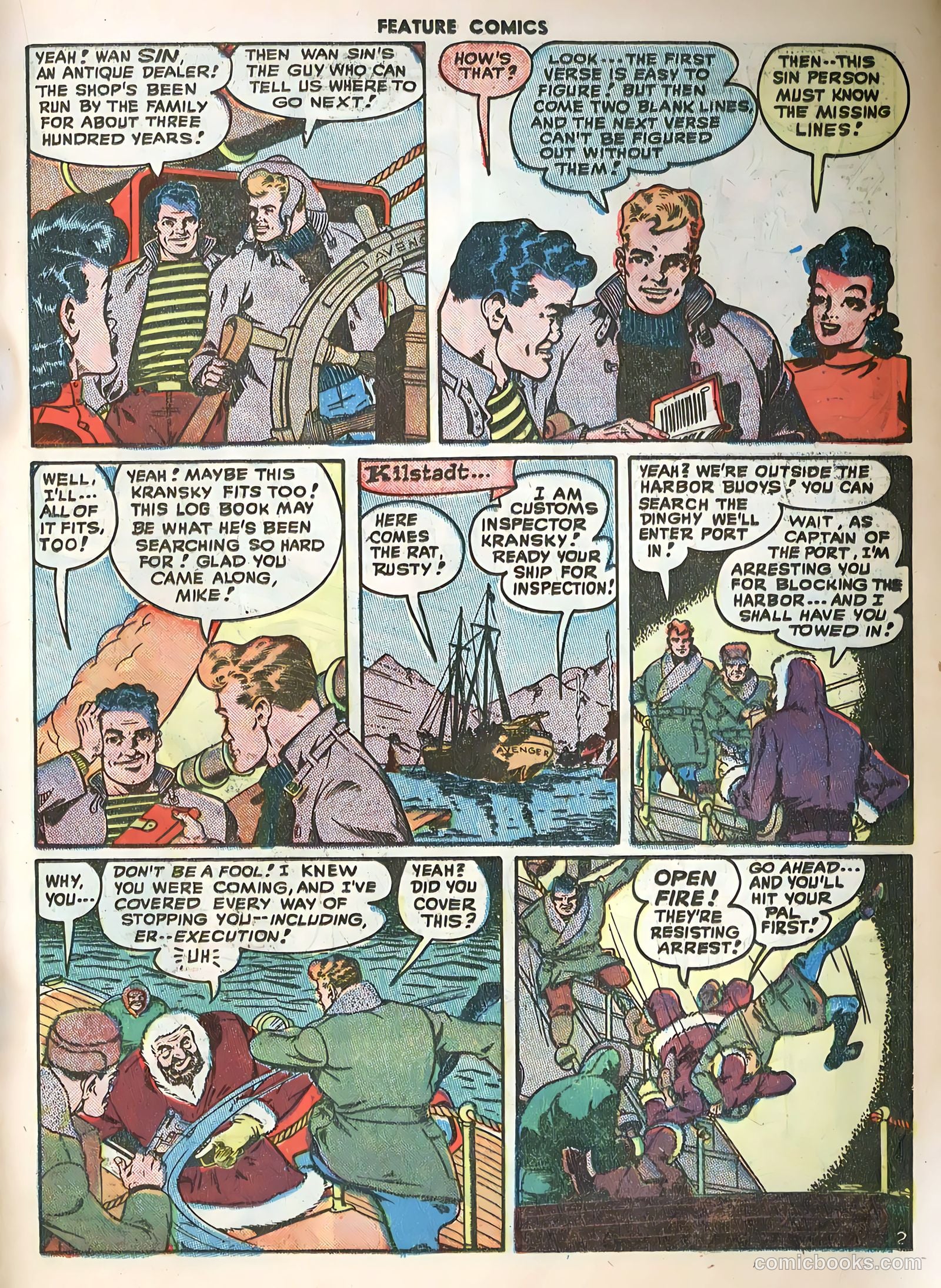 Feature Comics #121 (1948) — page 29 of 52