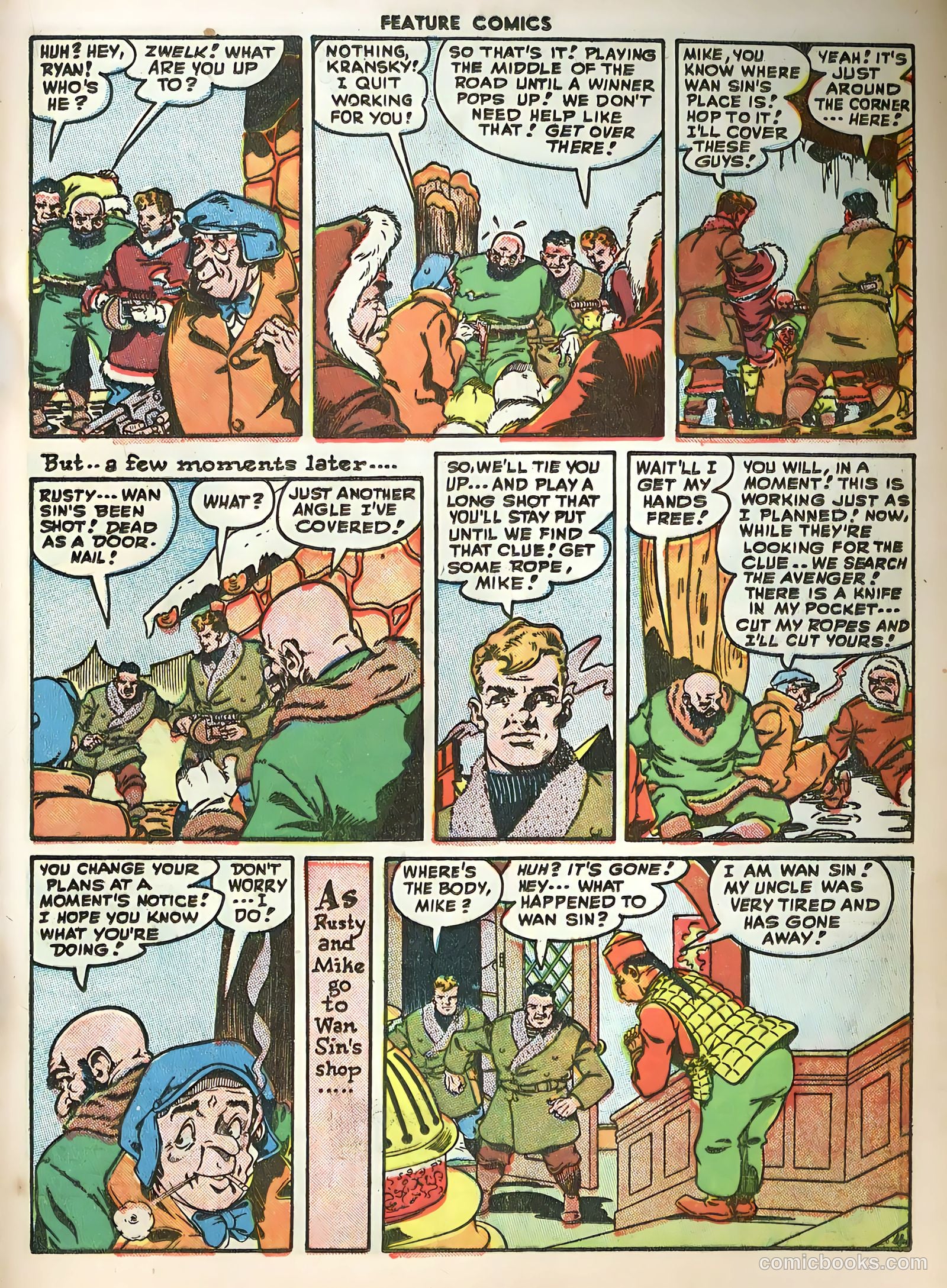 Feature Comics #121 (1948) — page 31 of 52