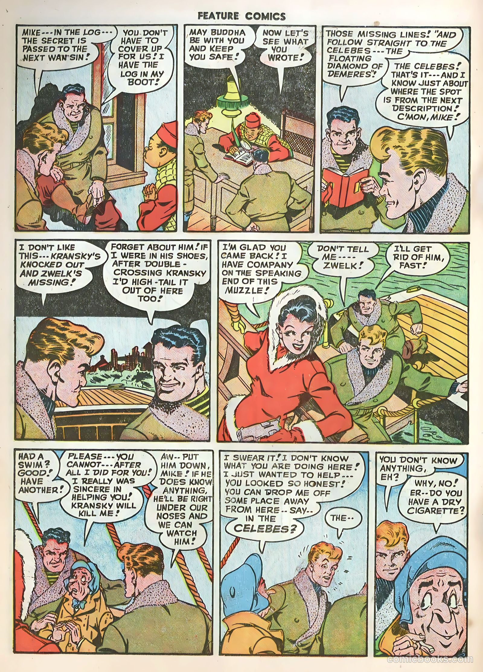 Feature Comics #121 (1948) — page 32 of 52