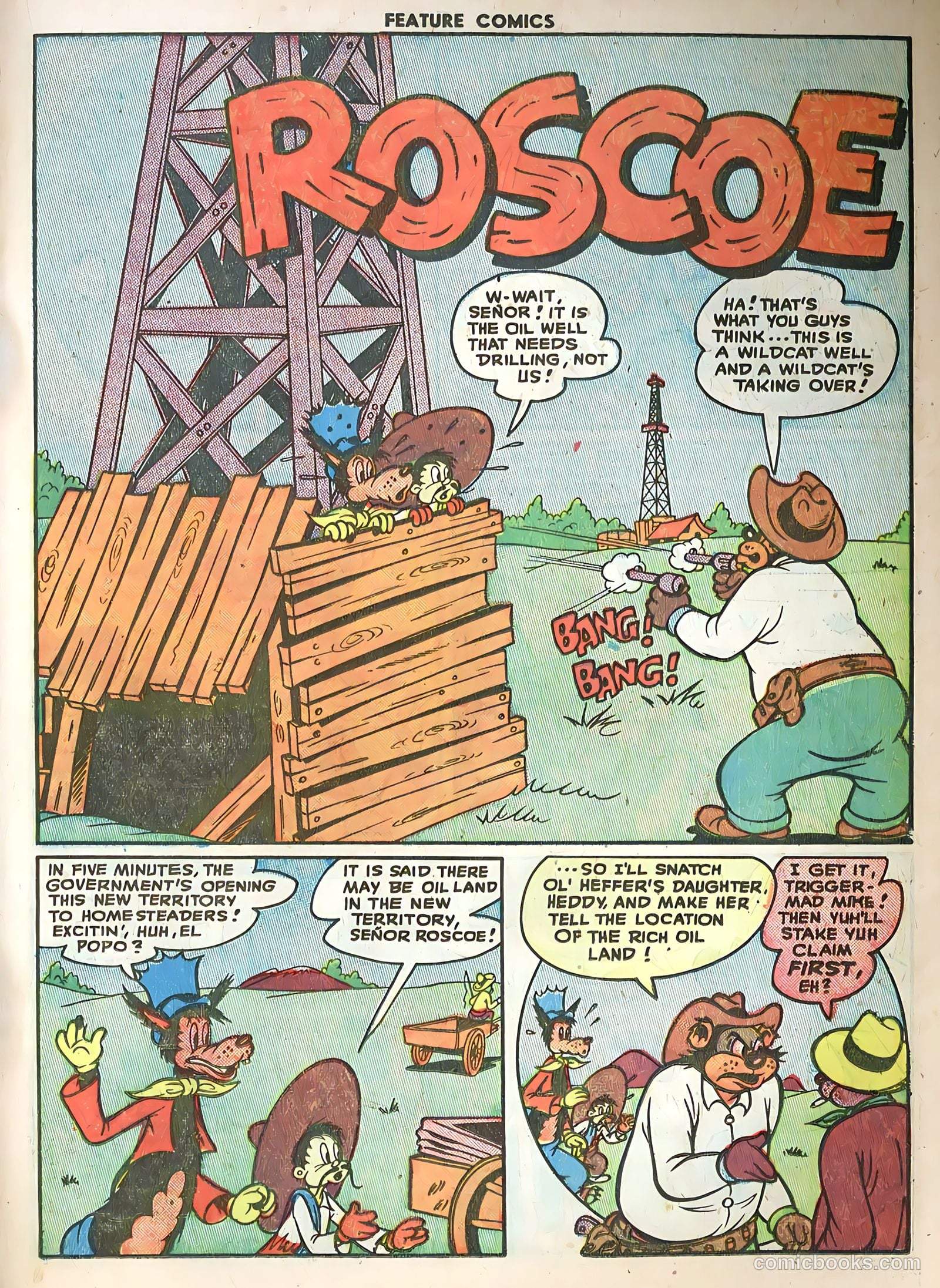 Feature Comics #121 (1948) — page 33 of 52