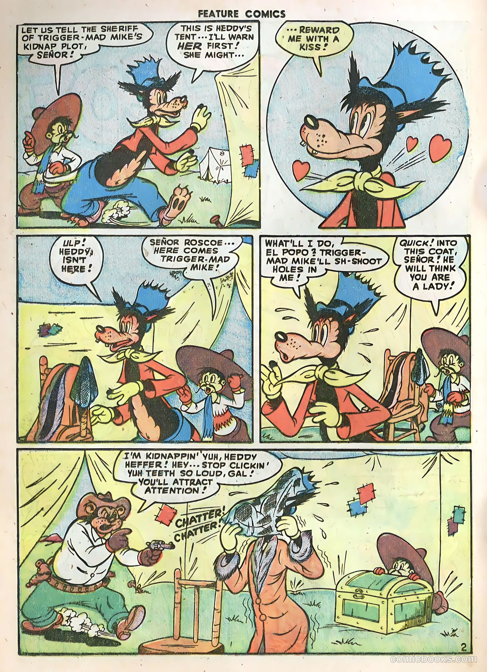 Feature Comics #121 (1948) — page 34 of 52