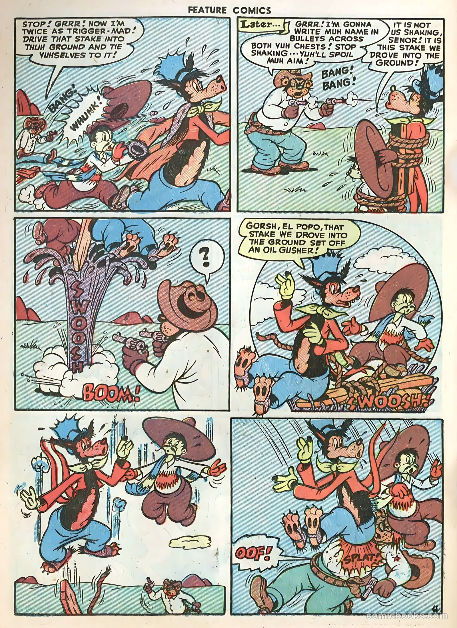 Feature Comics #121 (1948) — page 36 of 52
