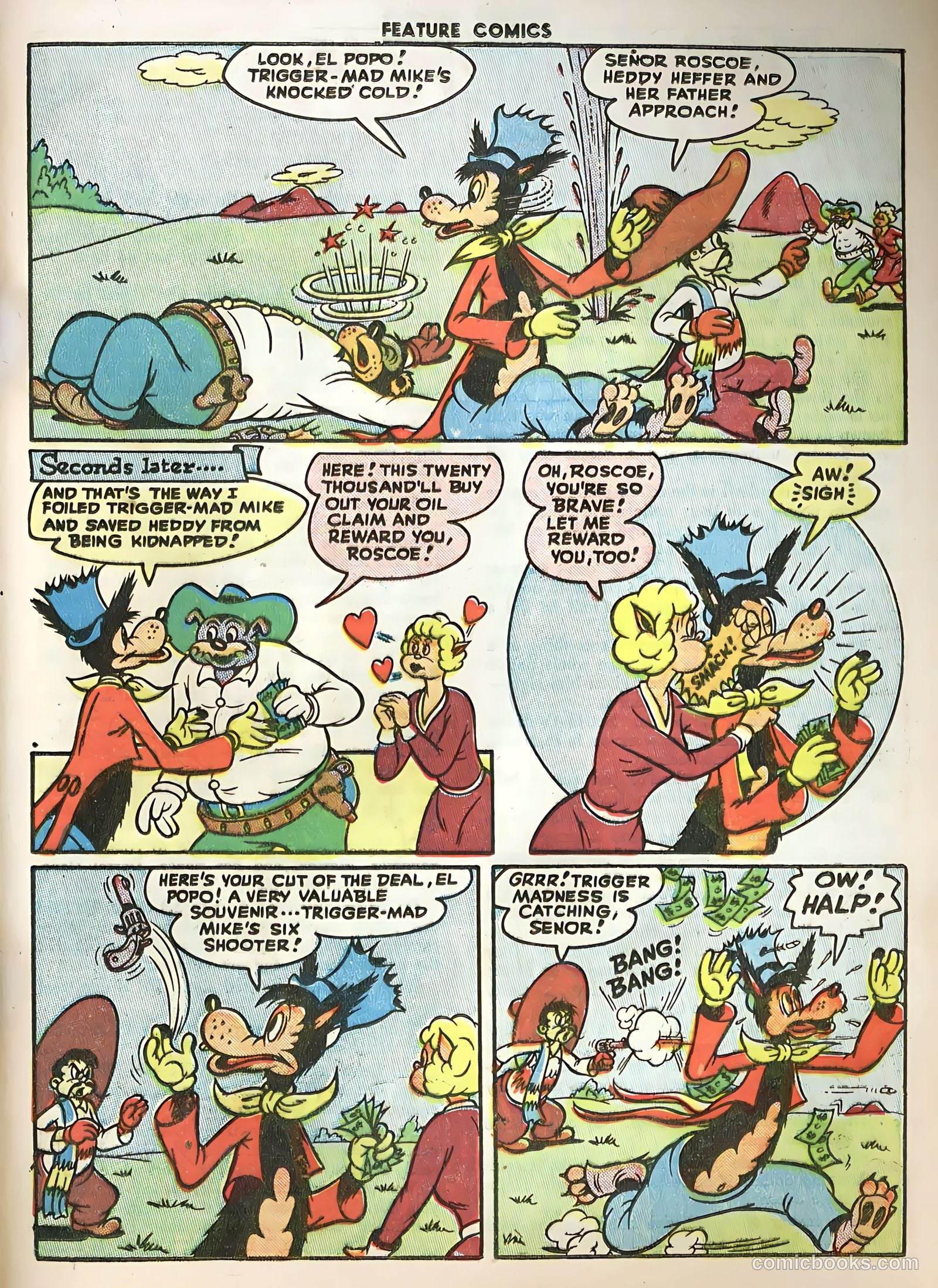 Feature Comics #121 (1948) — page 37 of 52