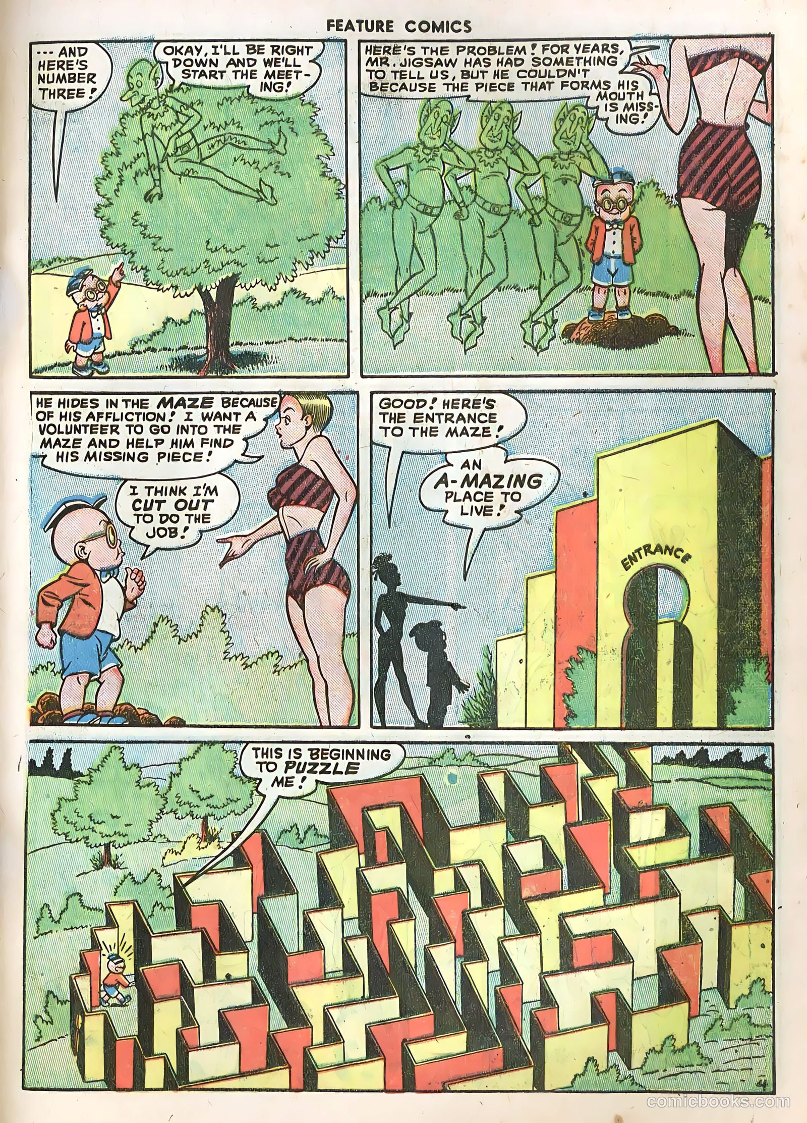 Feature Comics #121 (1948) — page 43 of 52