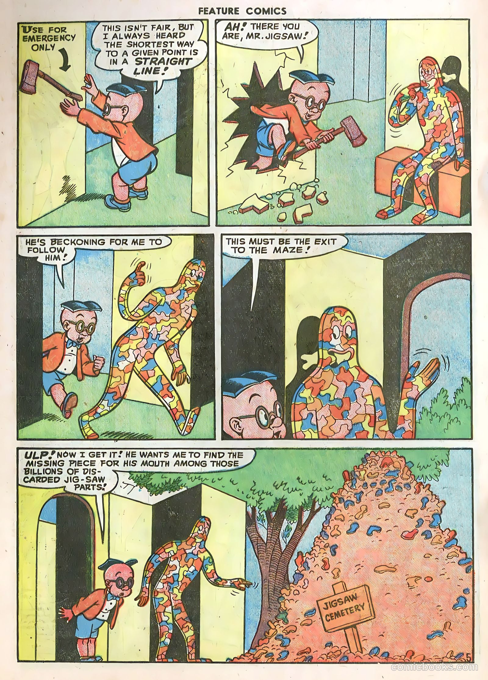 Feature Comics #121 (1948) — page 44 of 52