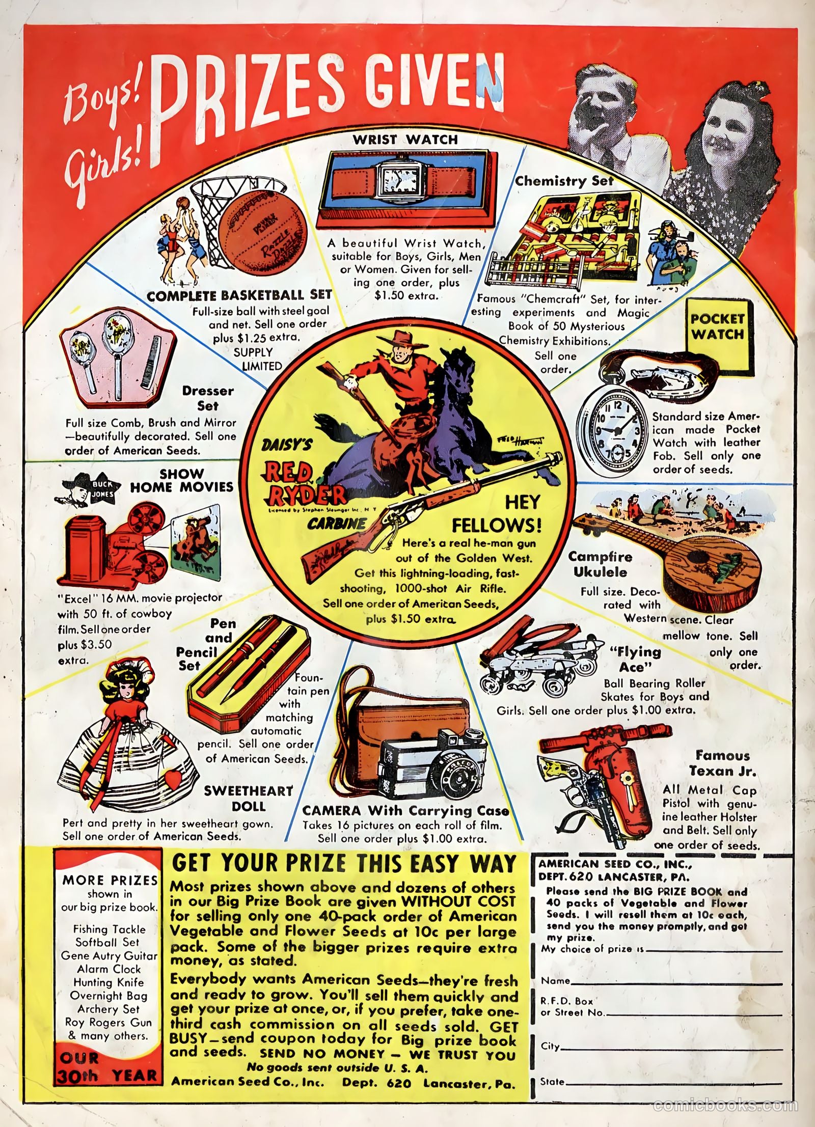 Feature Comics #121 (1948) — page 52 of 52