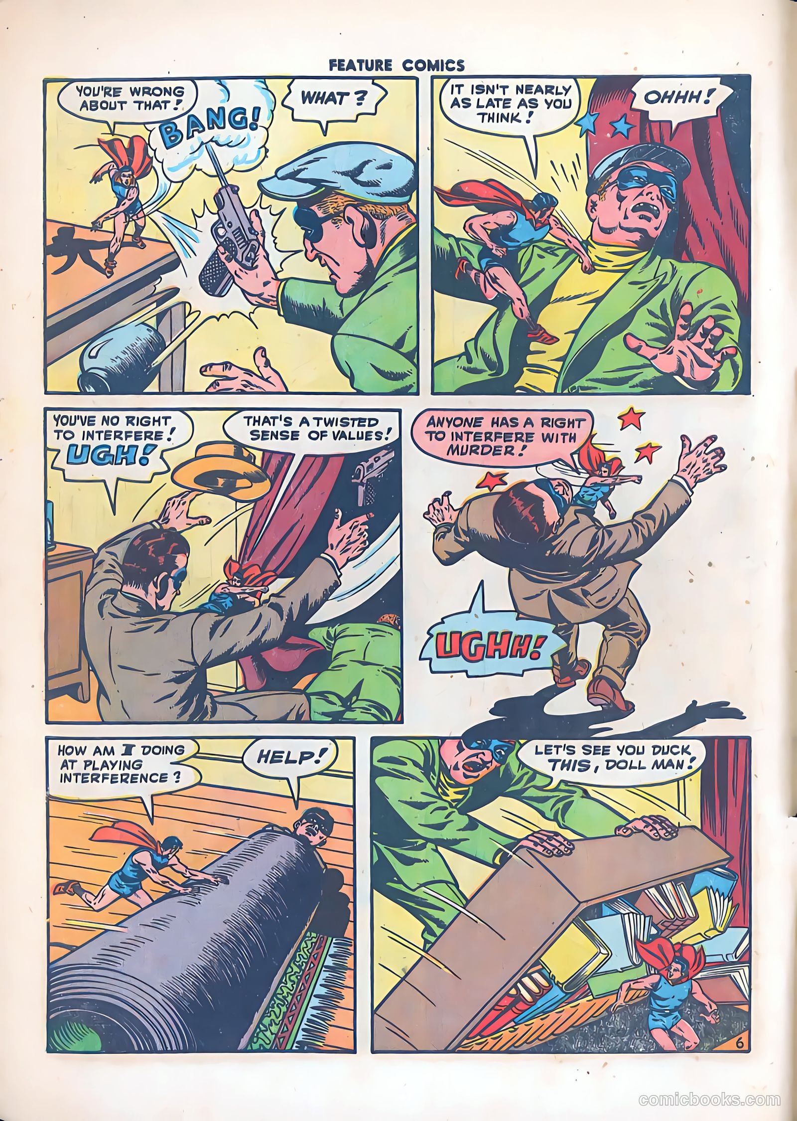 Feature Comics #122 (1948) — page 8 of 52