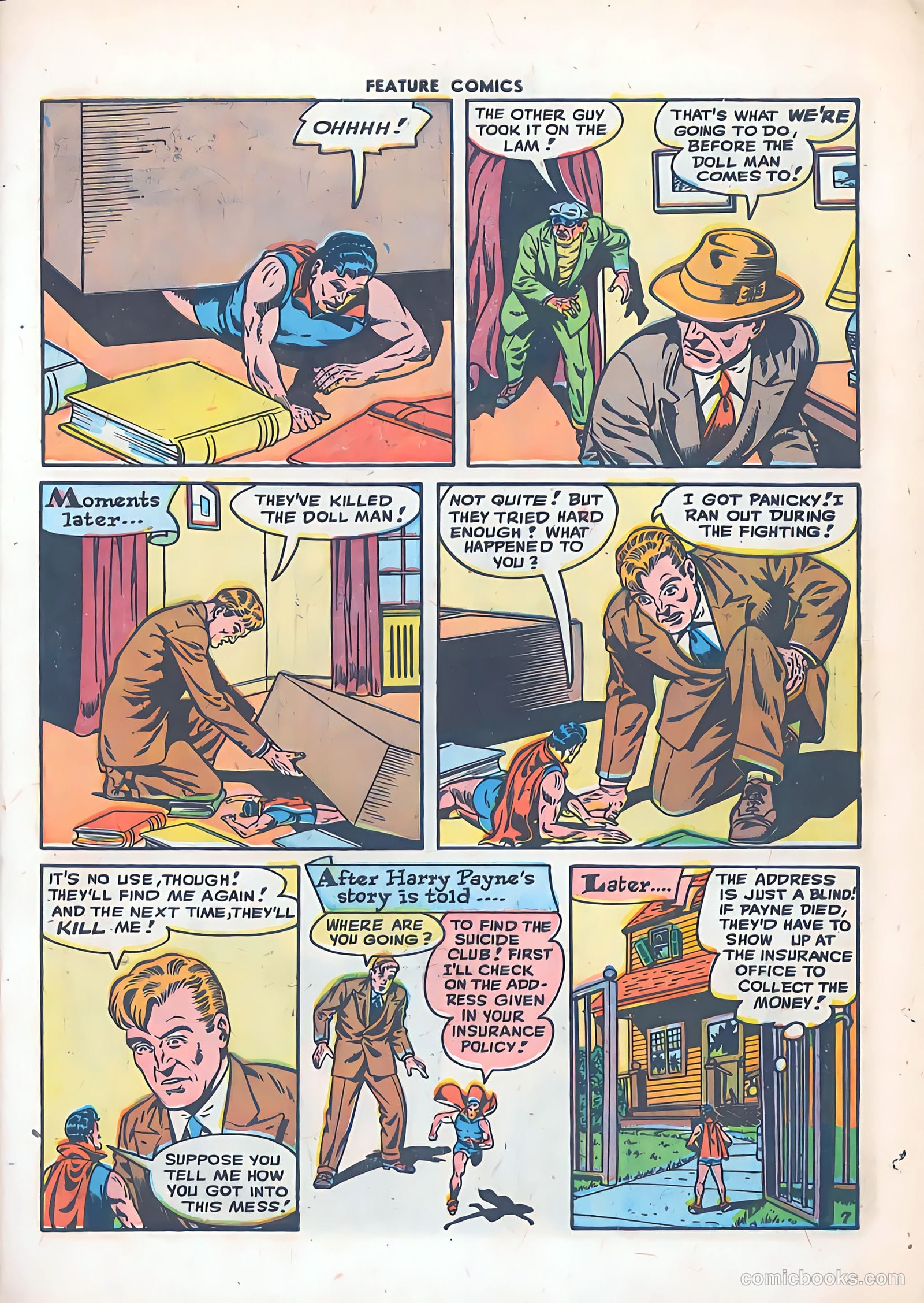 Feature Comics #122 (1948) — page 9 of 52
