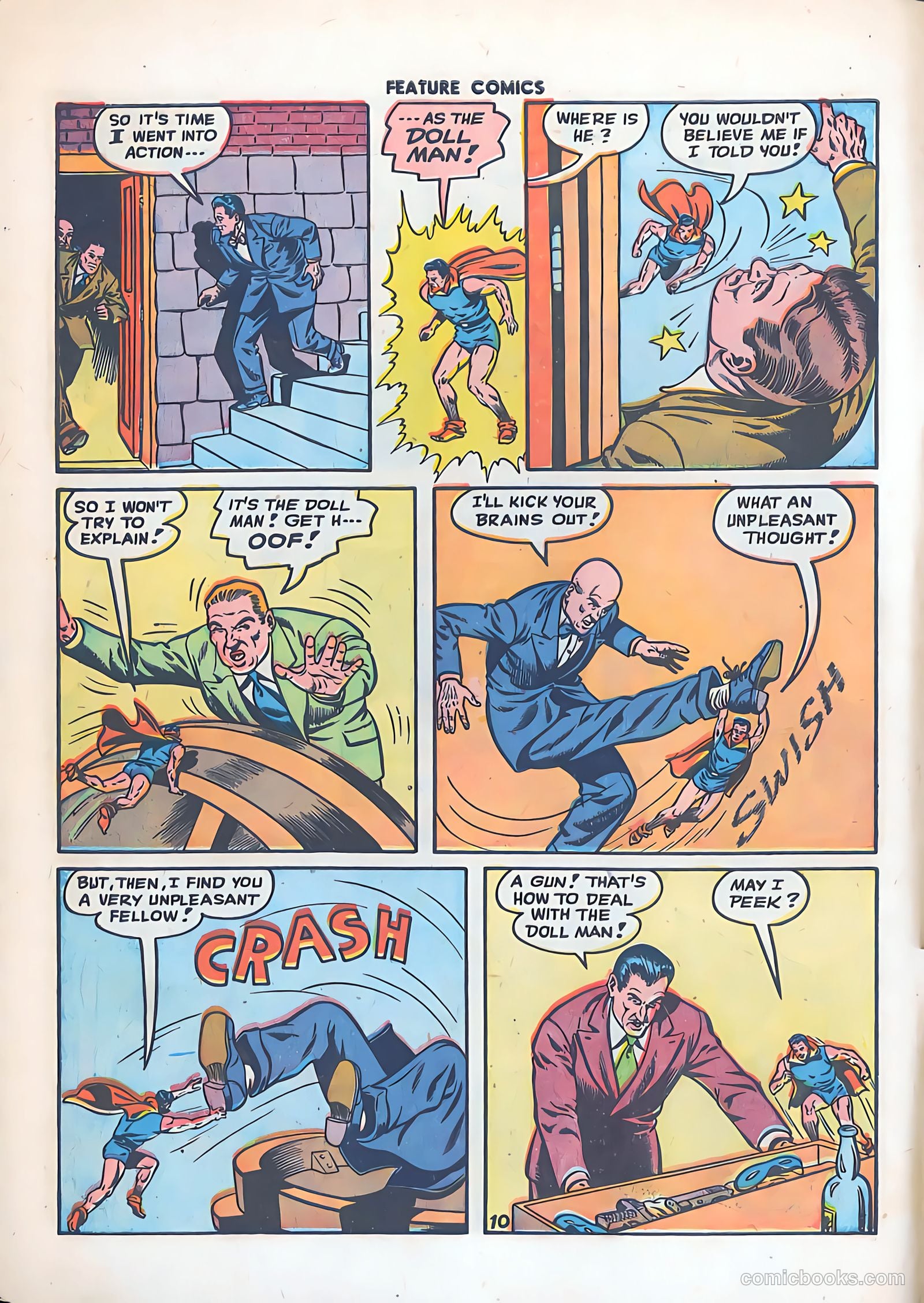 Feature Comics #122 (1948) — page 12 of 52
