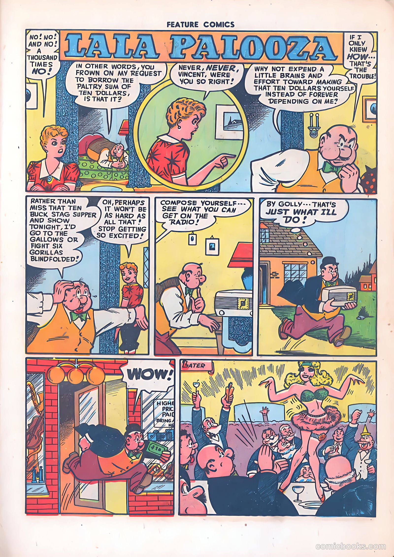 Feature Comics #122 (1948) — page 15 of 52