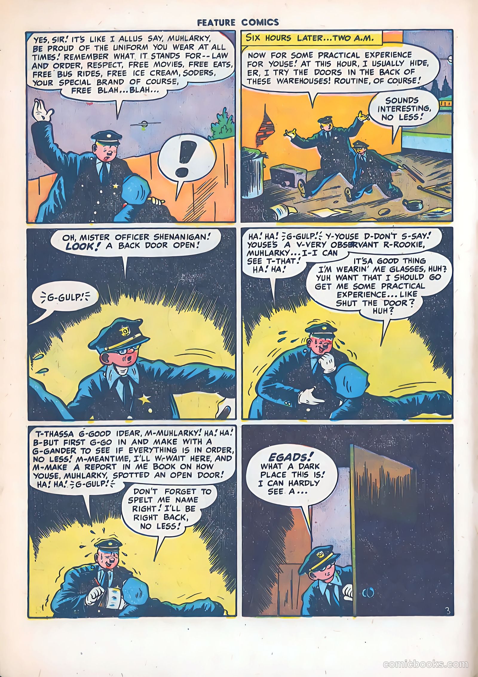 Feature Comics #122 (1948) — page 18 of 52