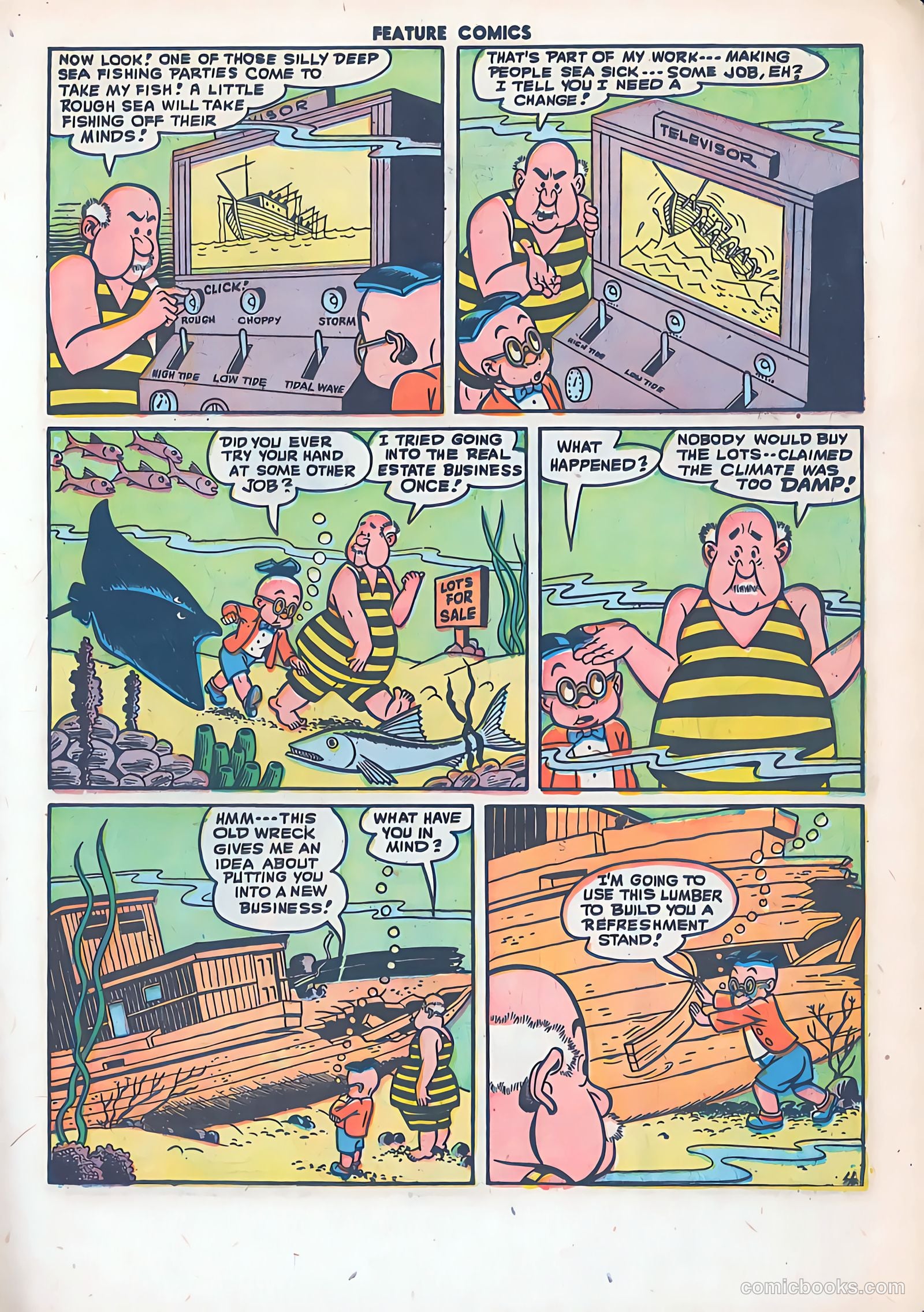 Feature Comics #122 (1948) — page 23 of 52