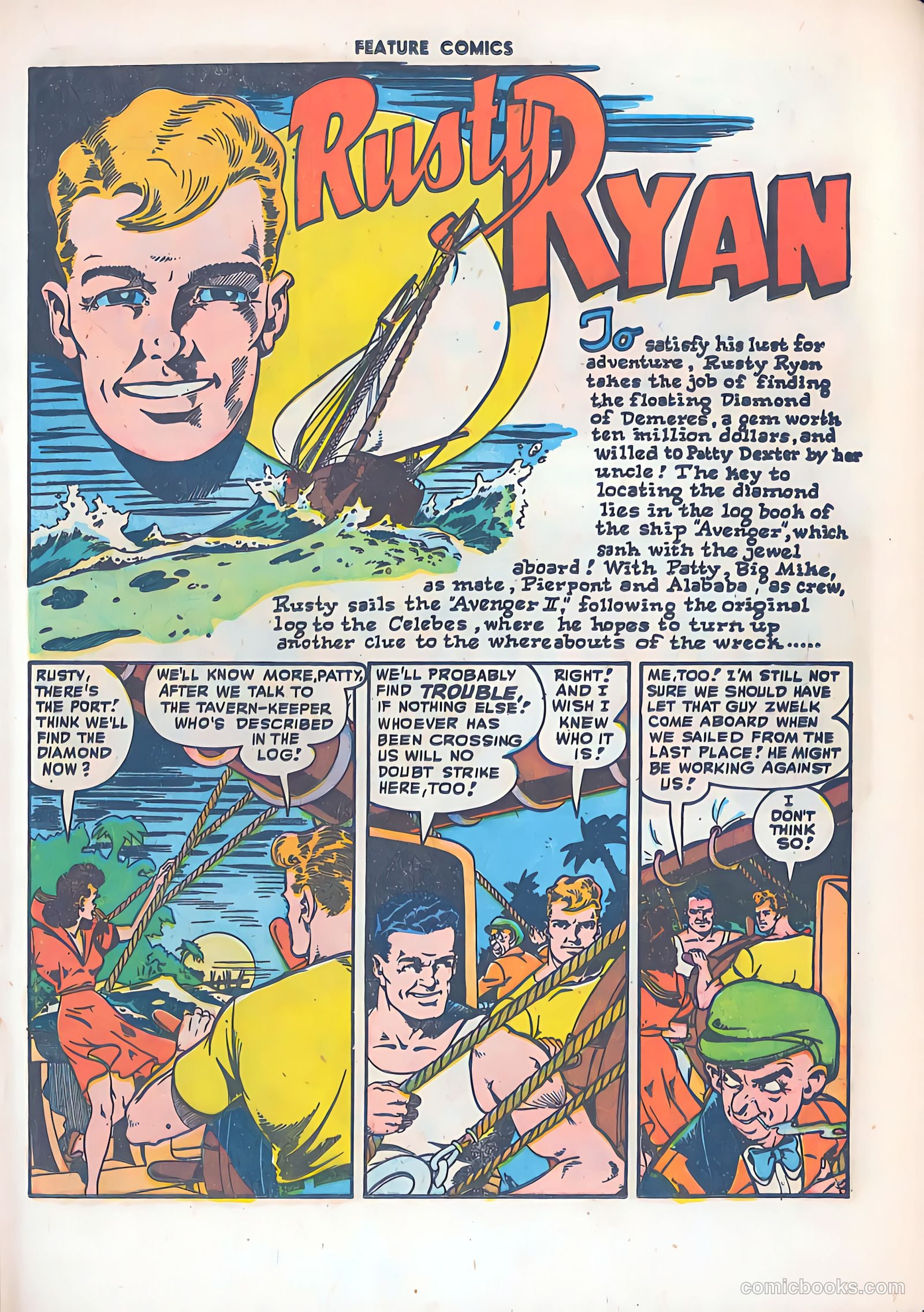 Feature Comics #122 (1948) — page 31 of 52