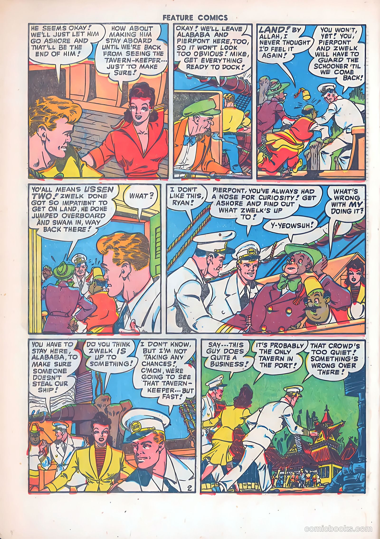 Feature Comics #122 (1948) — page 32 of 52