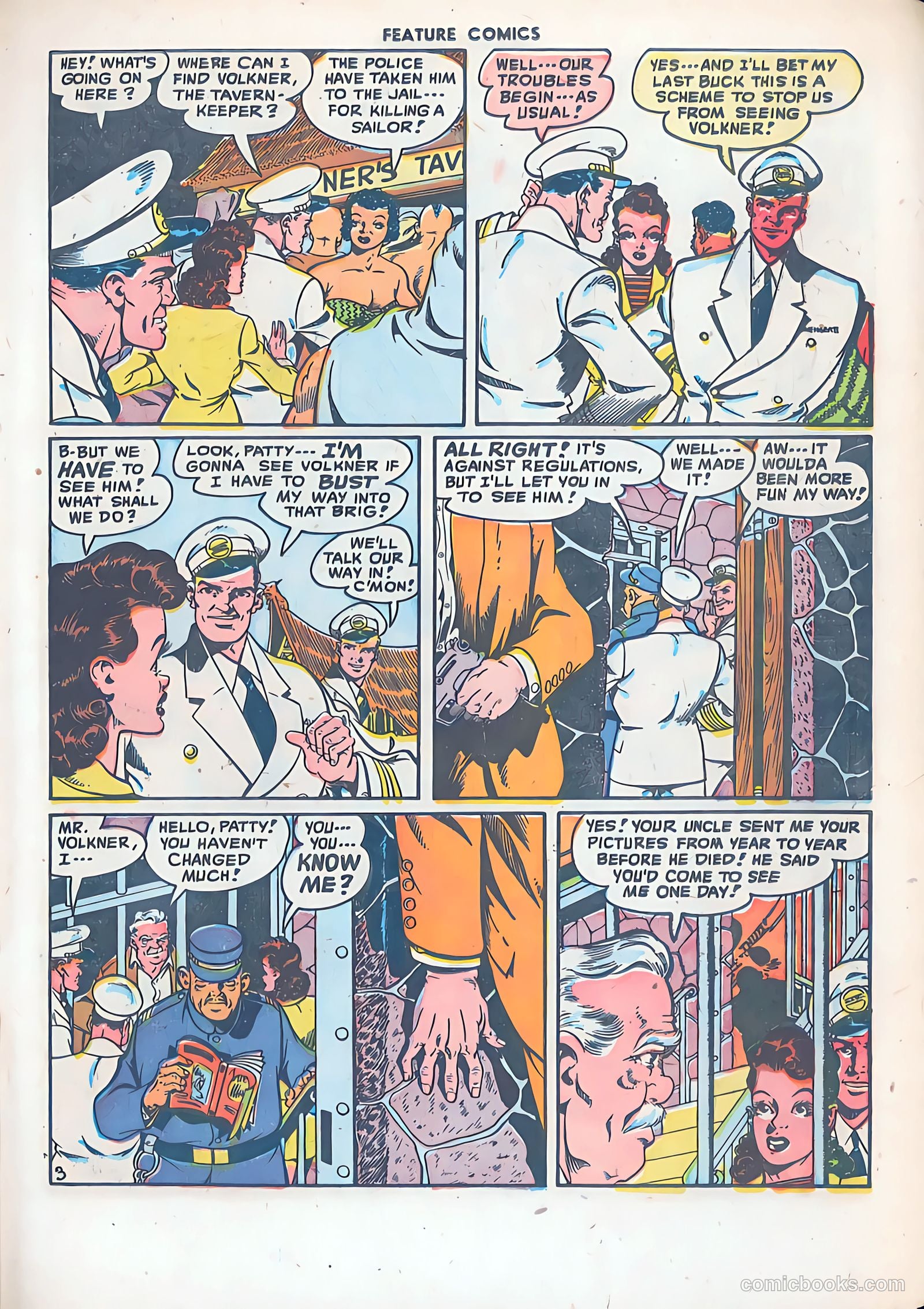 Feature Comics #122 (1948) — page 33 of 52