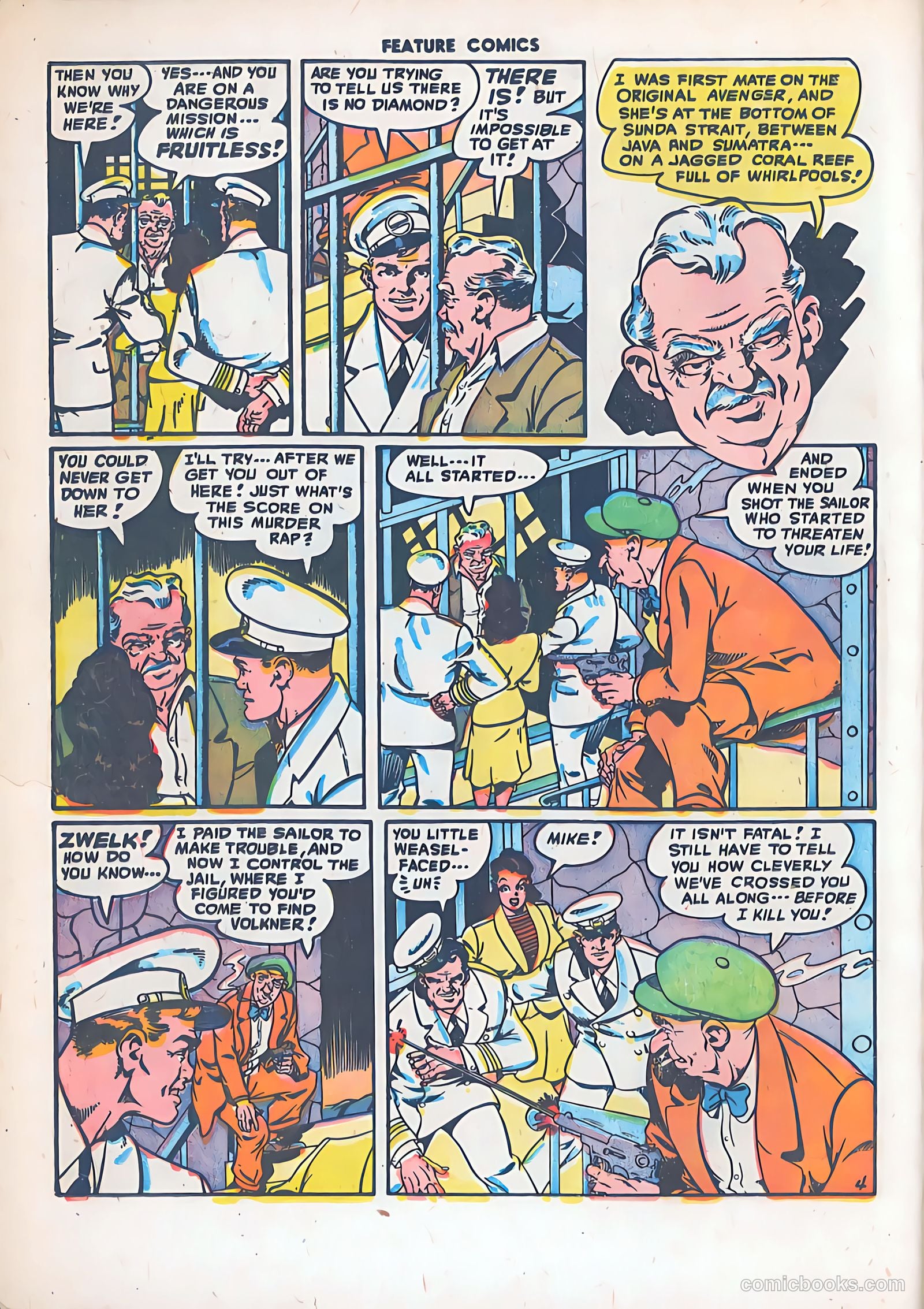 Feature Comics #122 (1948) — page 34 of 52