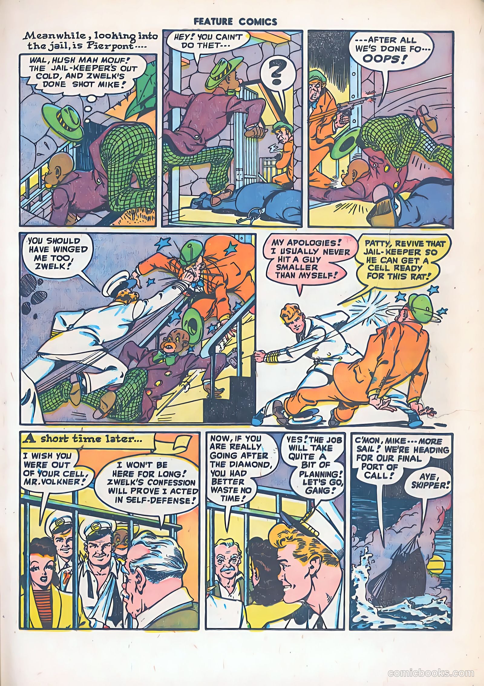 Feature Comics #122 (1948) — page 35 of 52