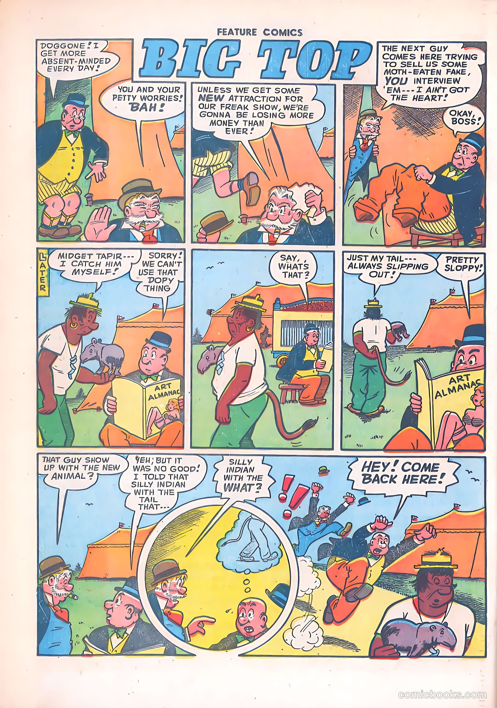 Feature Comics #122 (1948) — page 38 of 52