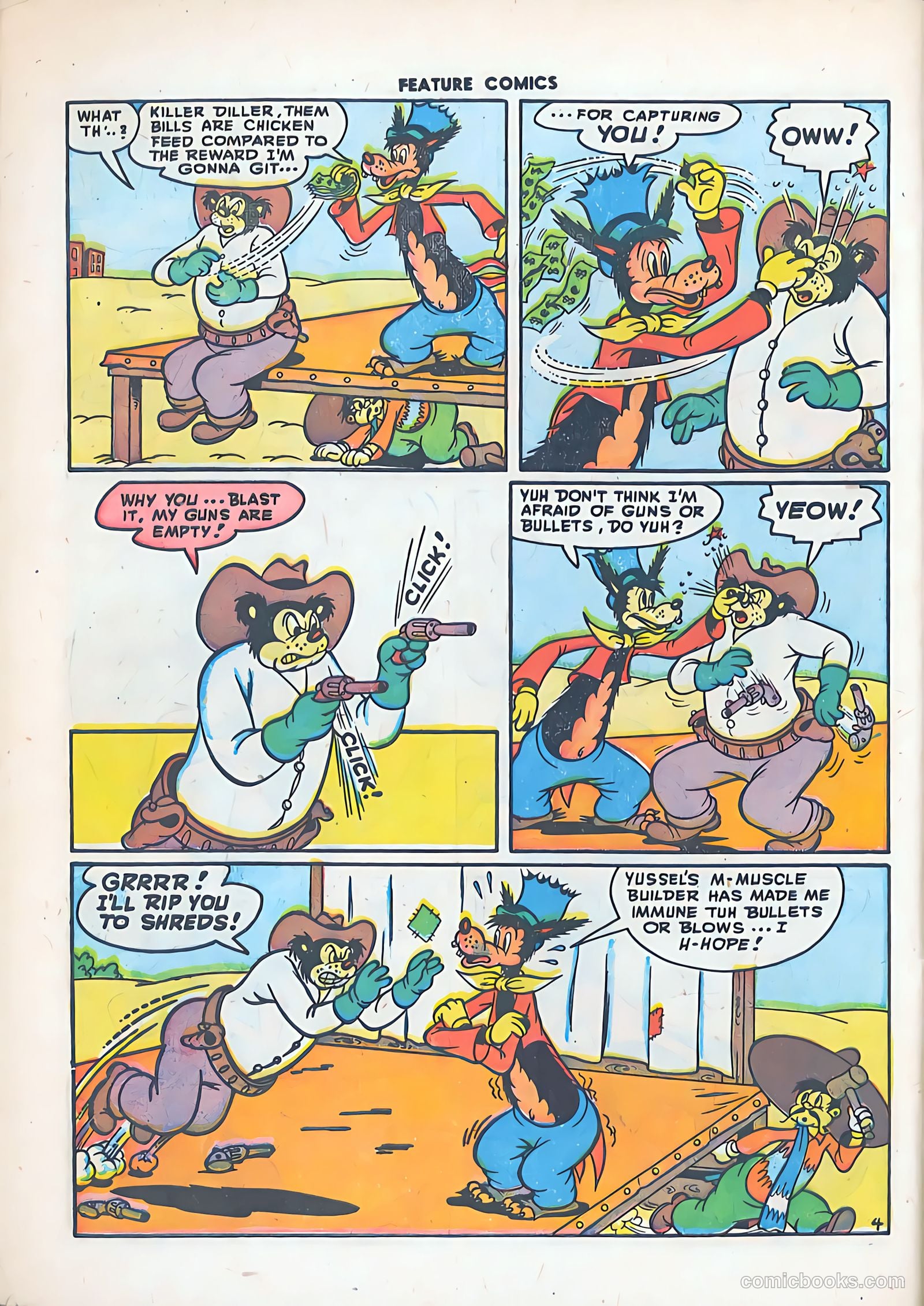 Feature Comics #122 (1948) — page 48 of 52