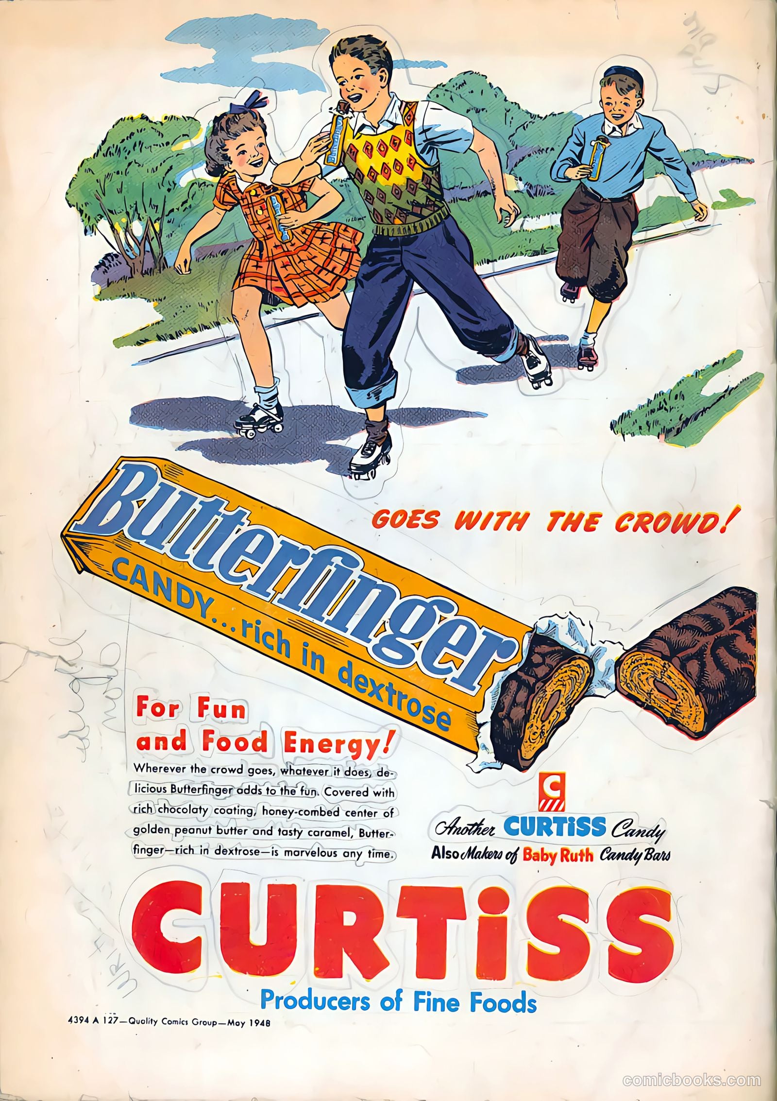 Feature Comics #122 (1948) — page 52 of 52