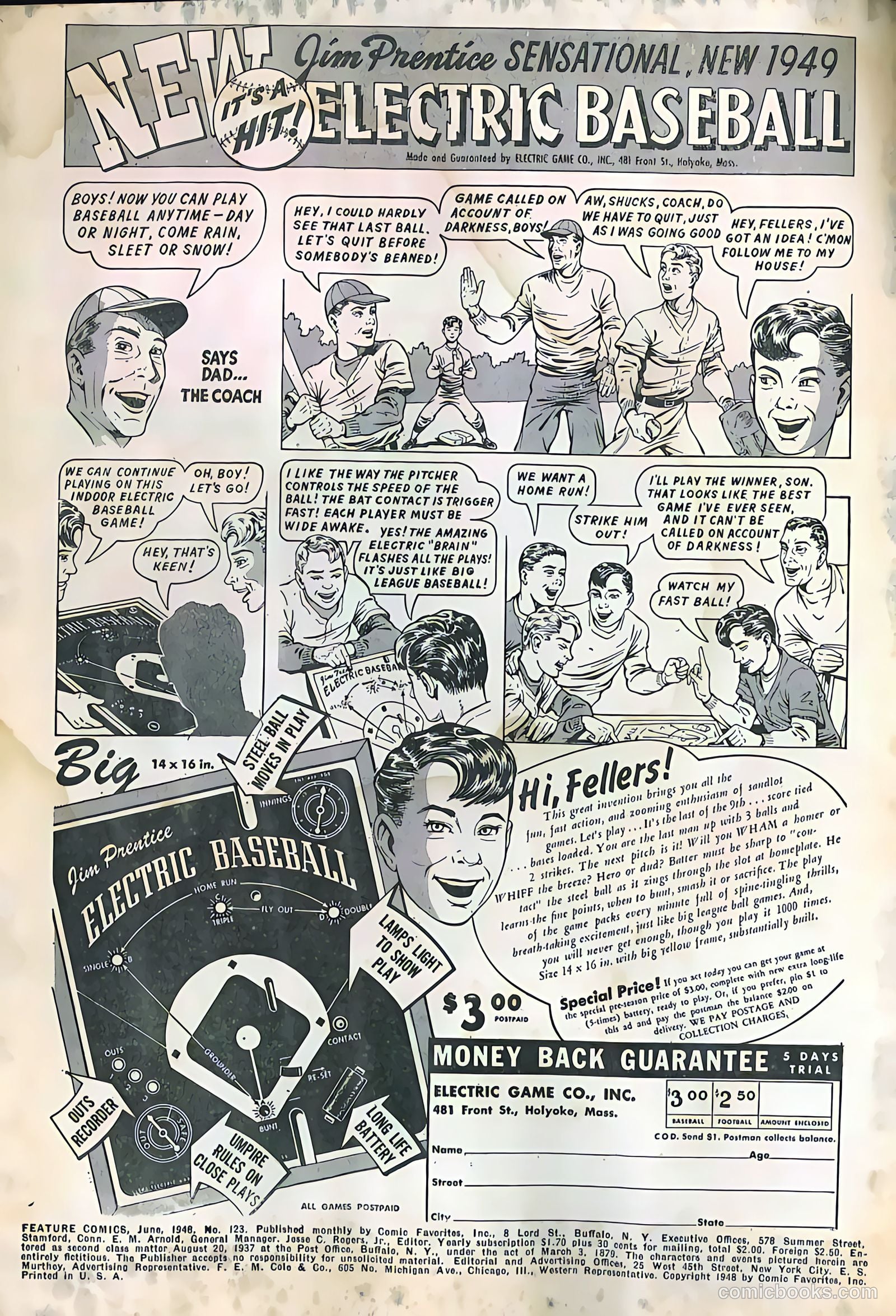 Feature Comics #123 (1948) — page 2 of 52