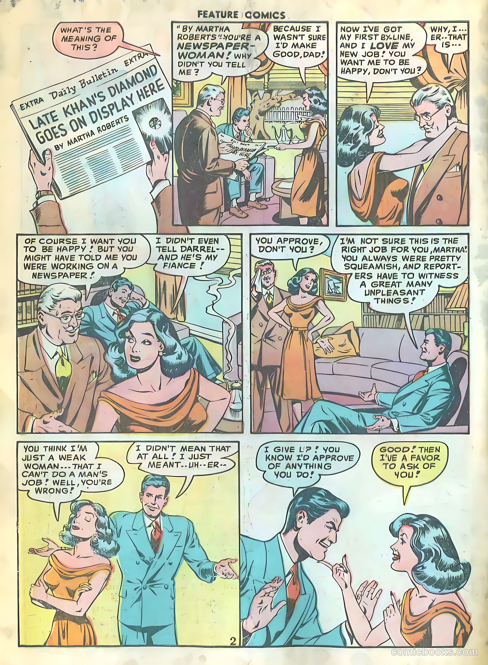 Feature Comics #123 (1948) — page 4 of 52