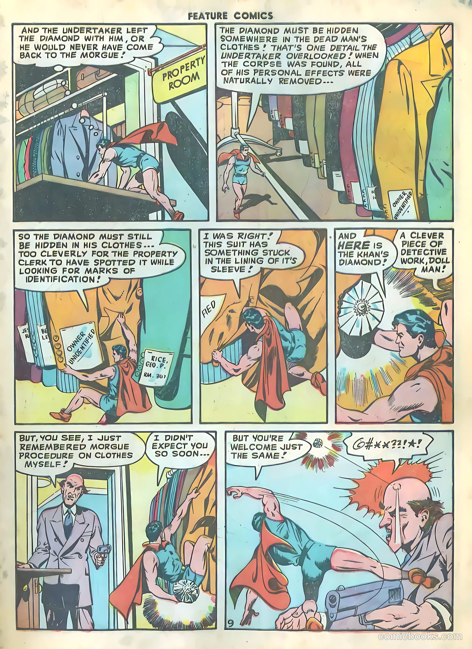 Feature Comics #123 (1948) — page 11 of 52