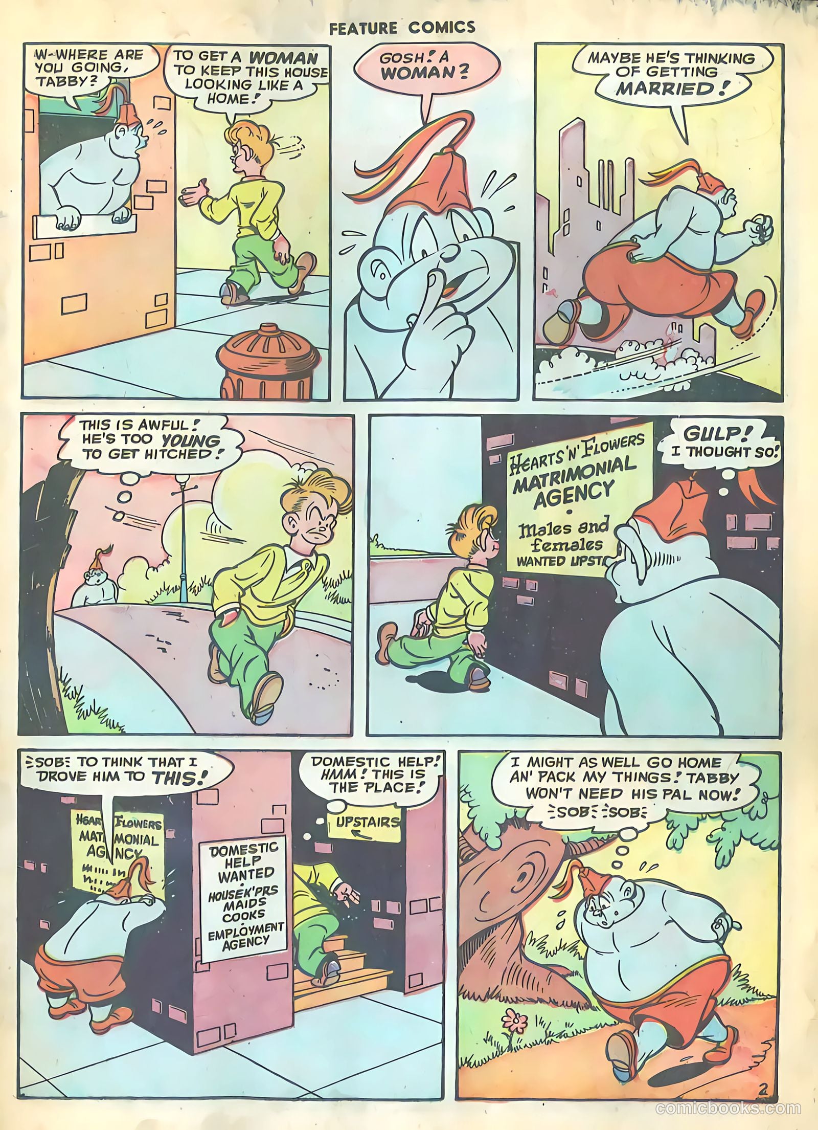 Feature Comics #123 (1948) — page 17 of 52