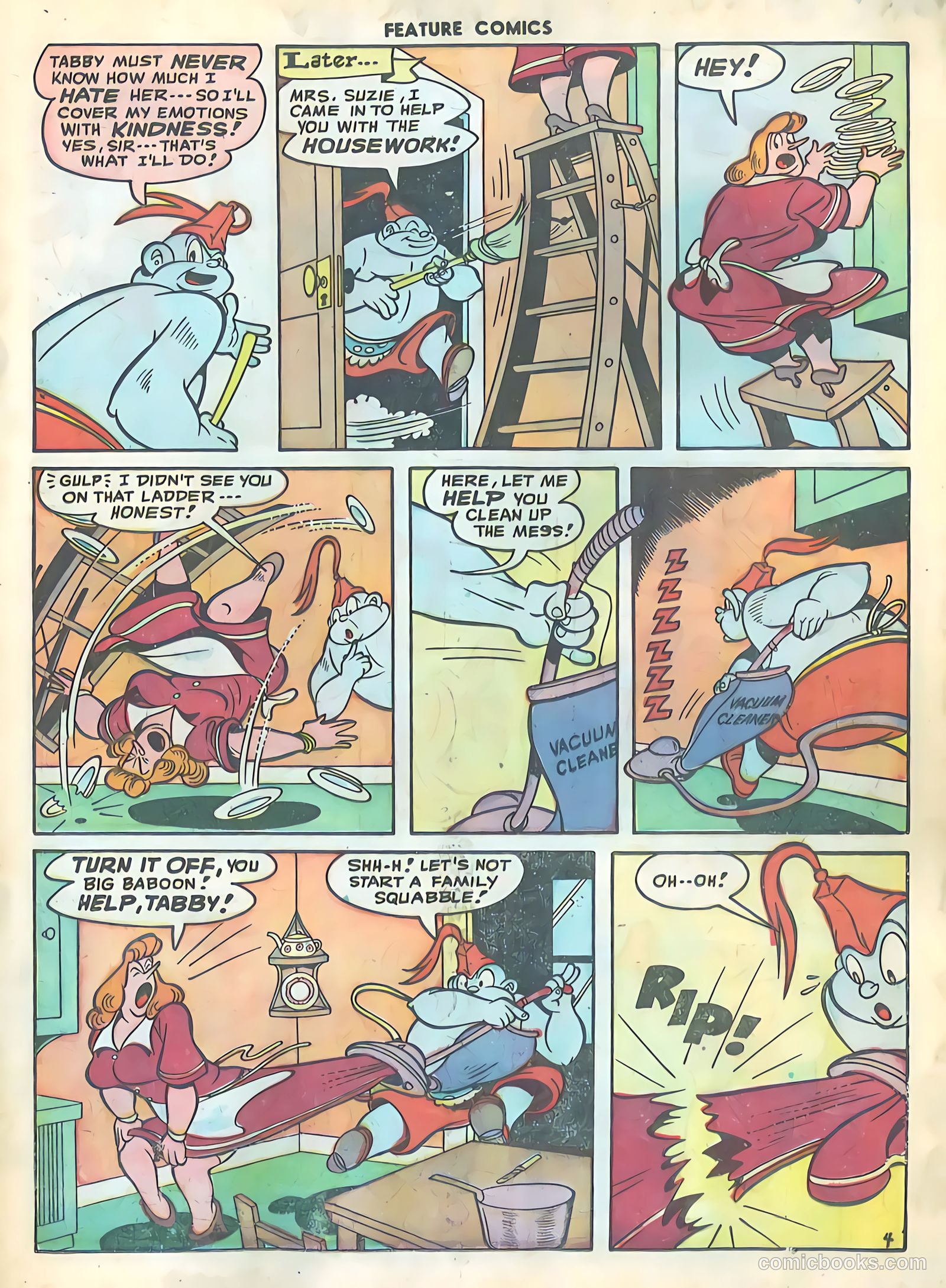 Feature Comics #123 (1948) — page 19 of 52