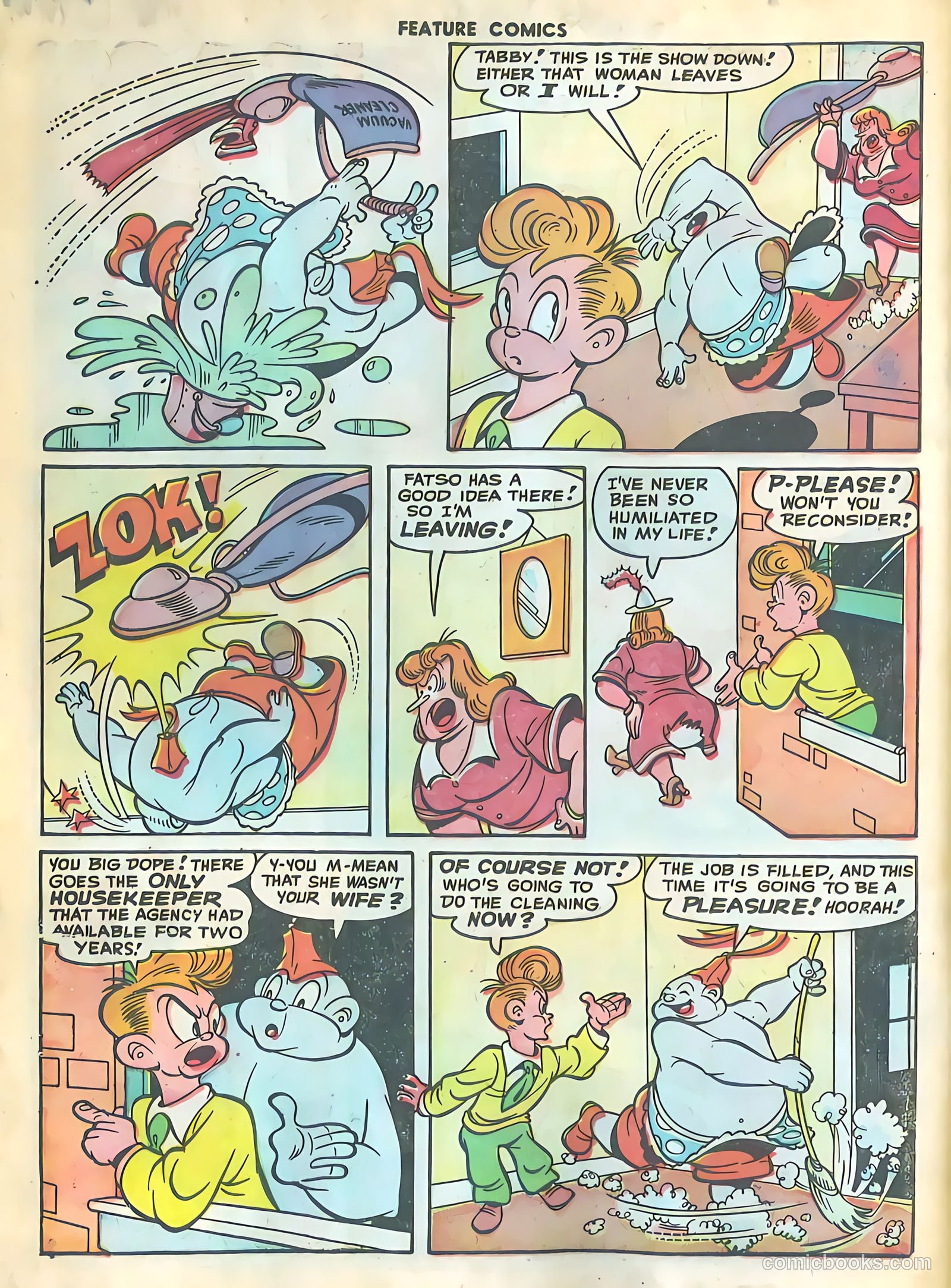 Feature Comics #123 (1948) — page 20 of 52
