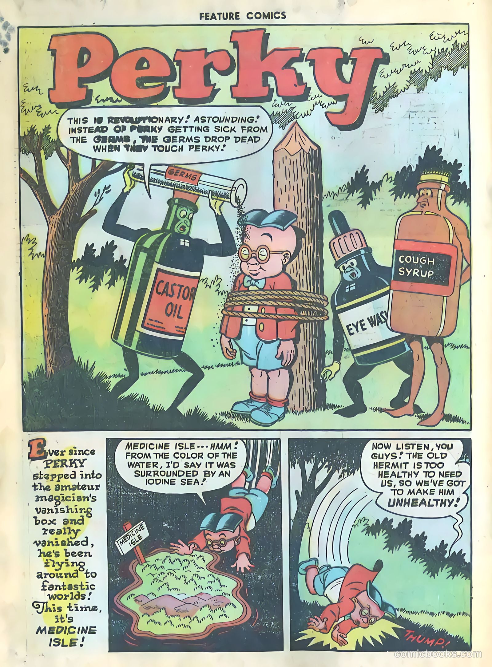 Feature Comics #123 (1948) — page 28 of 52