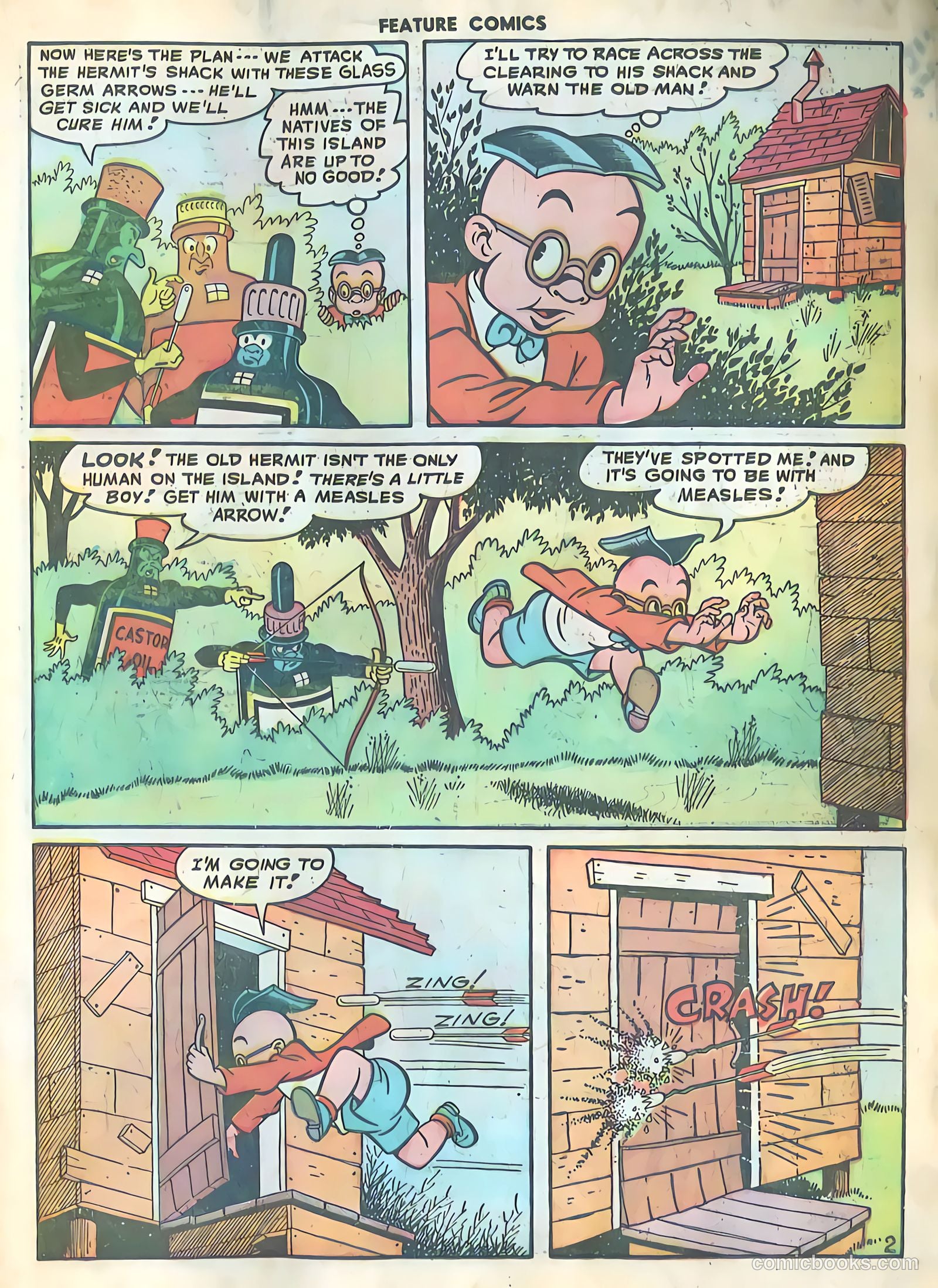 Feature Comics #123 (1948) — page 29 of 52