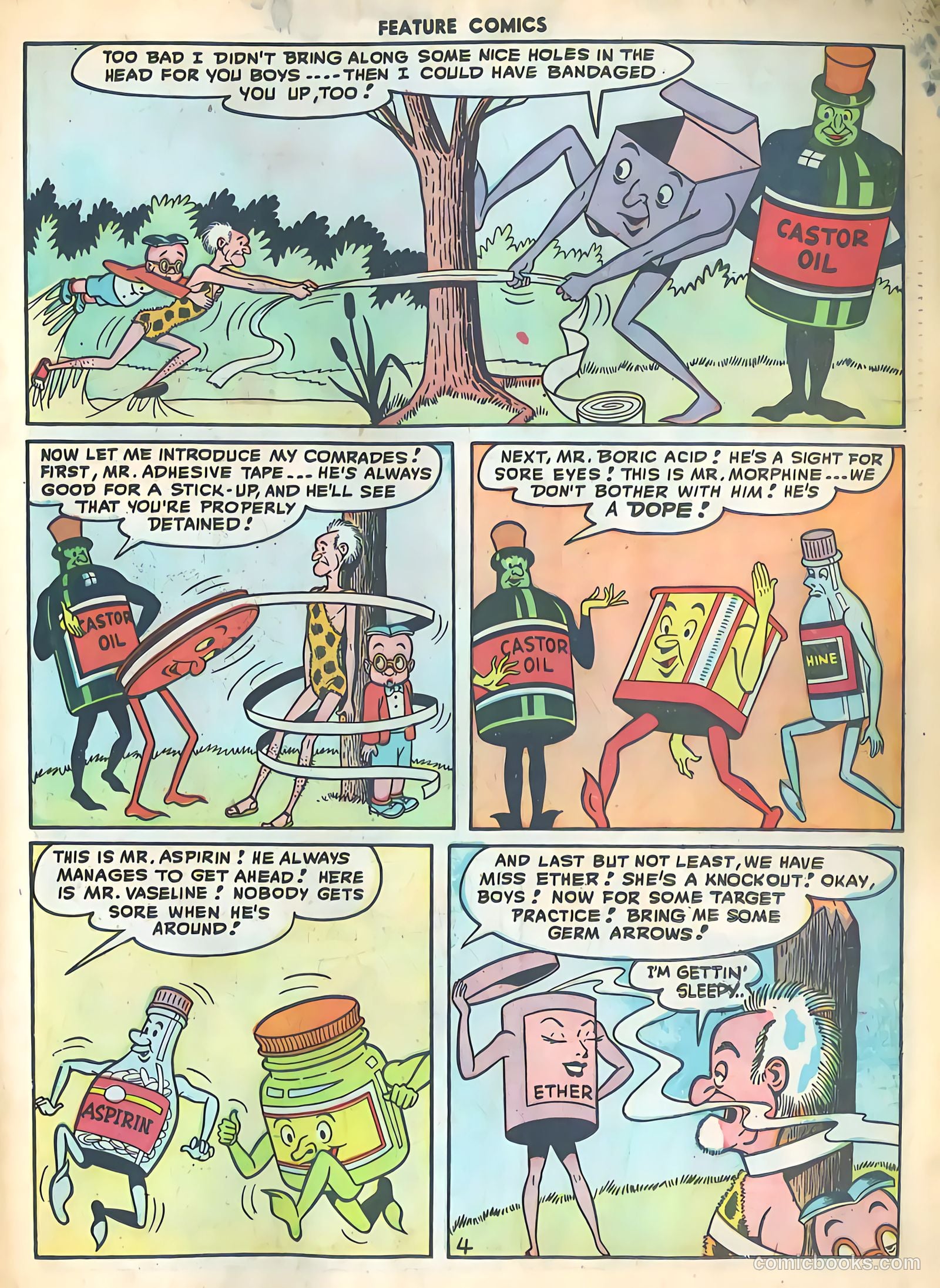 Feature Comics #123 (1948) — page 31 of 52