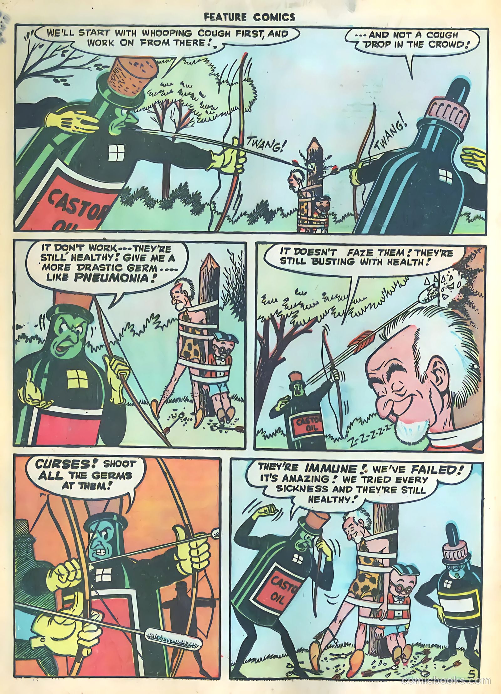 Feature Comics #123 (1948) — page 32 of 52