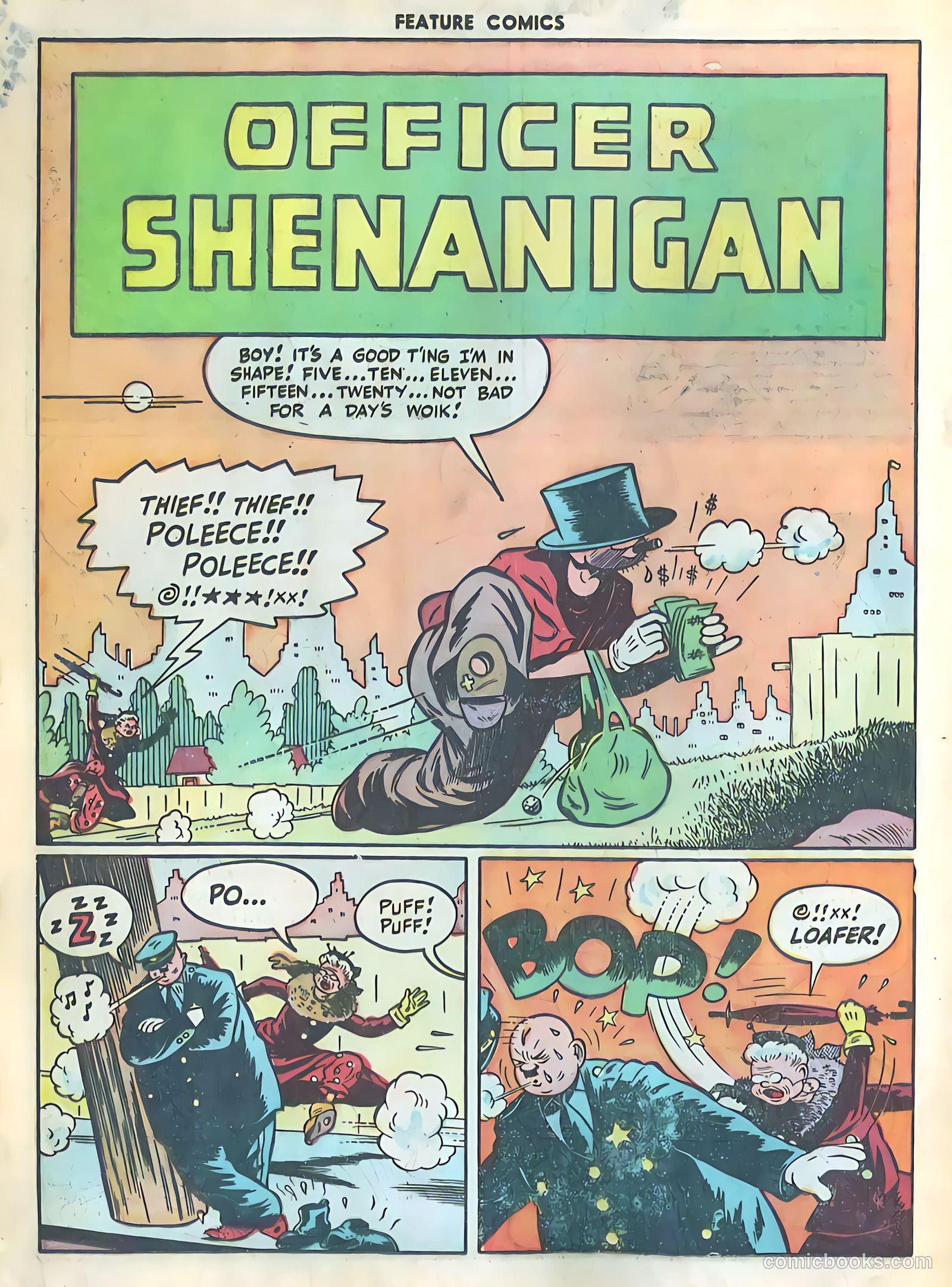 Feature Comics #123 (1948) — page 34 of 52