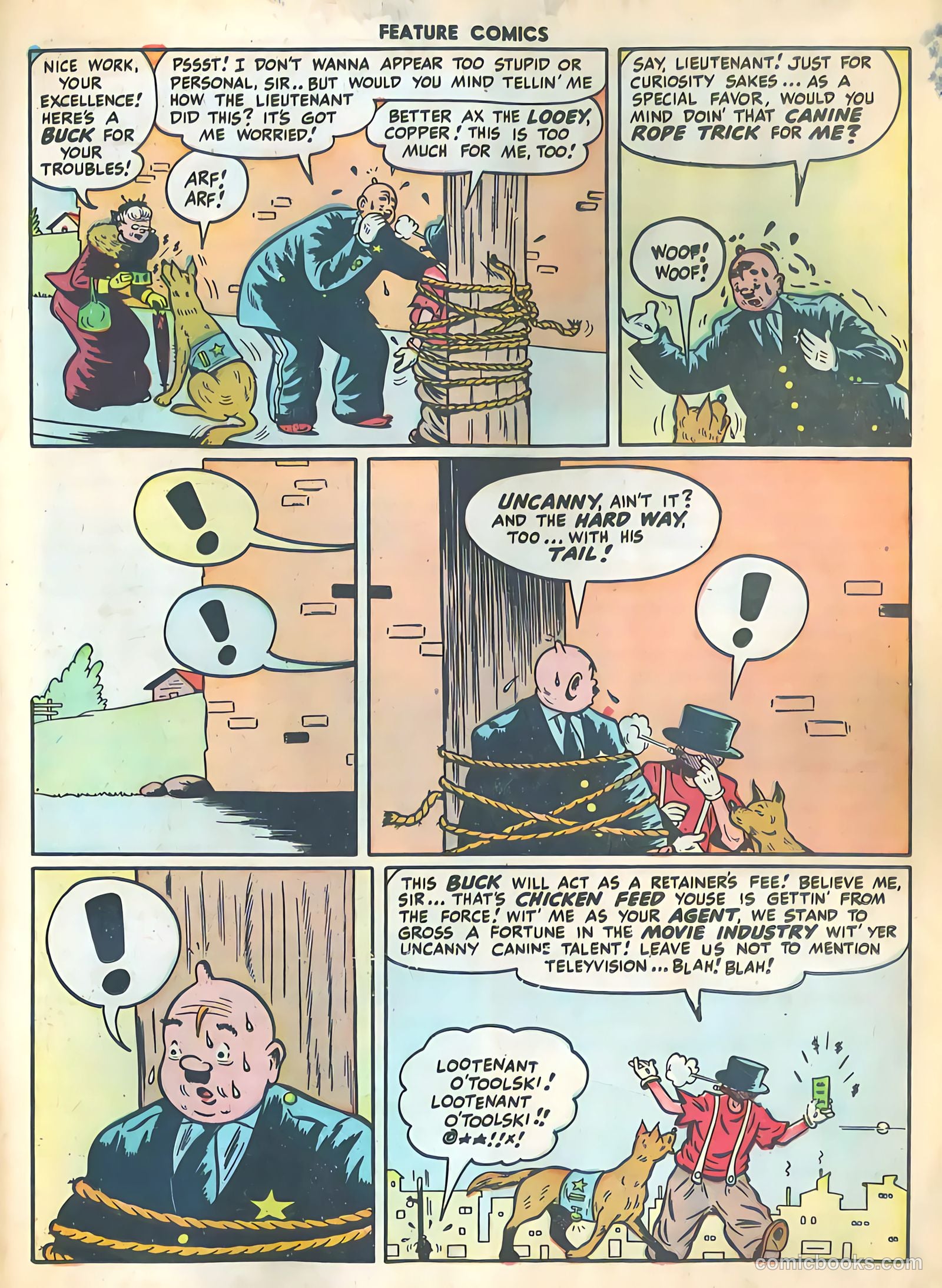 Feature Comics #123 (1948) — page 37 of 52