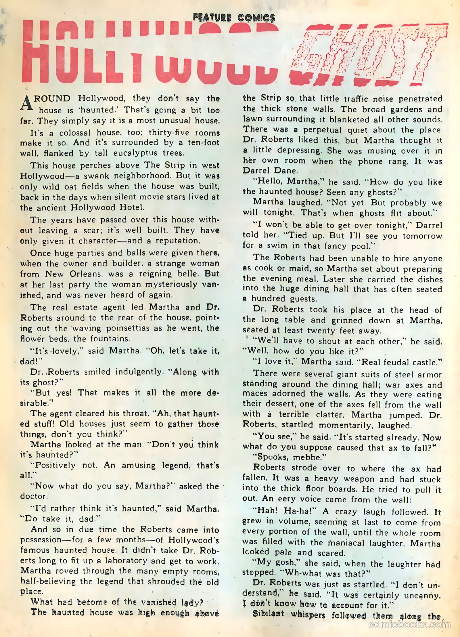 Feature Comics #123 (1948) — page 38 of 52