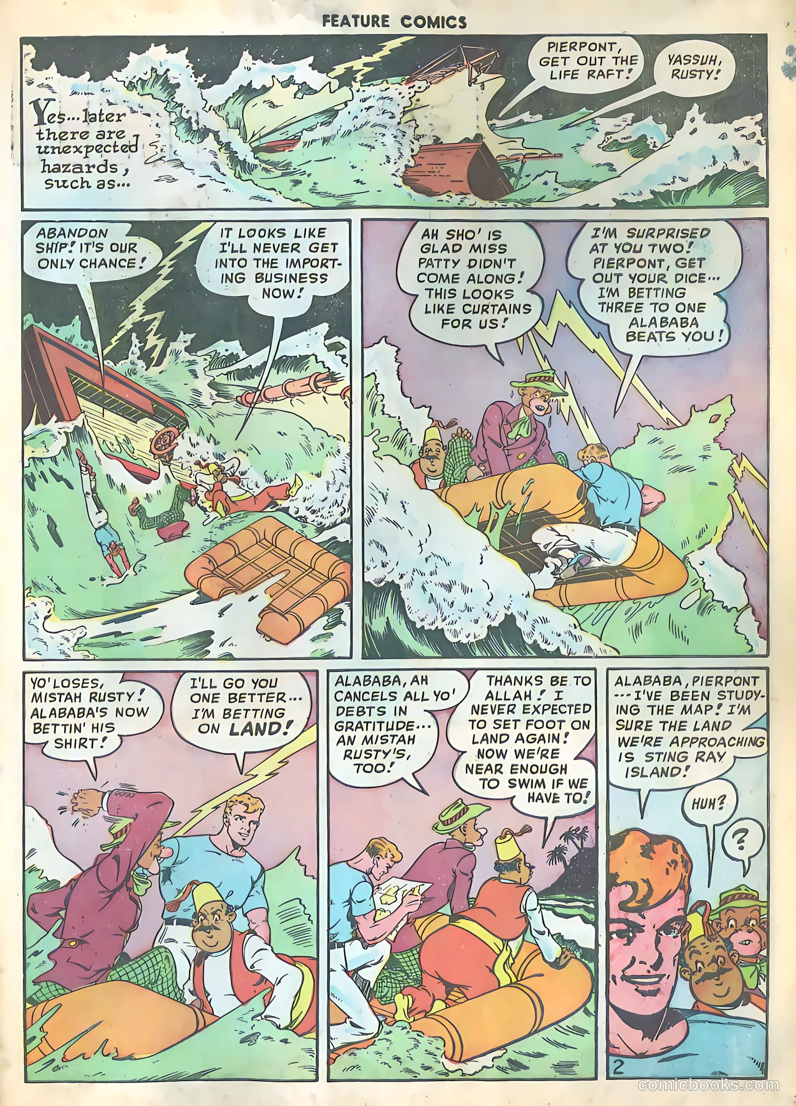 Feature Comics #123 (1948) — page 41 of 52