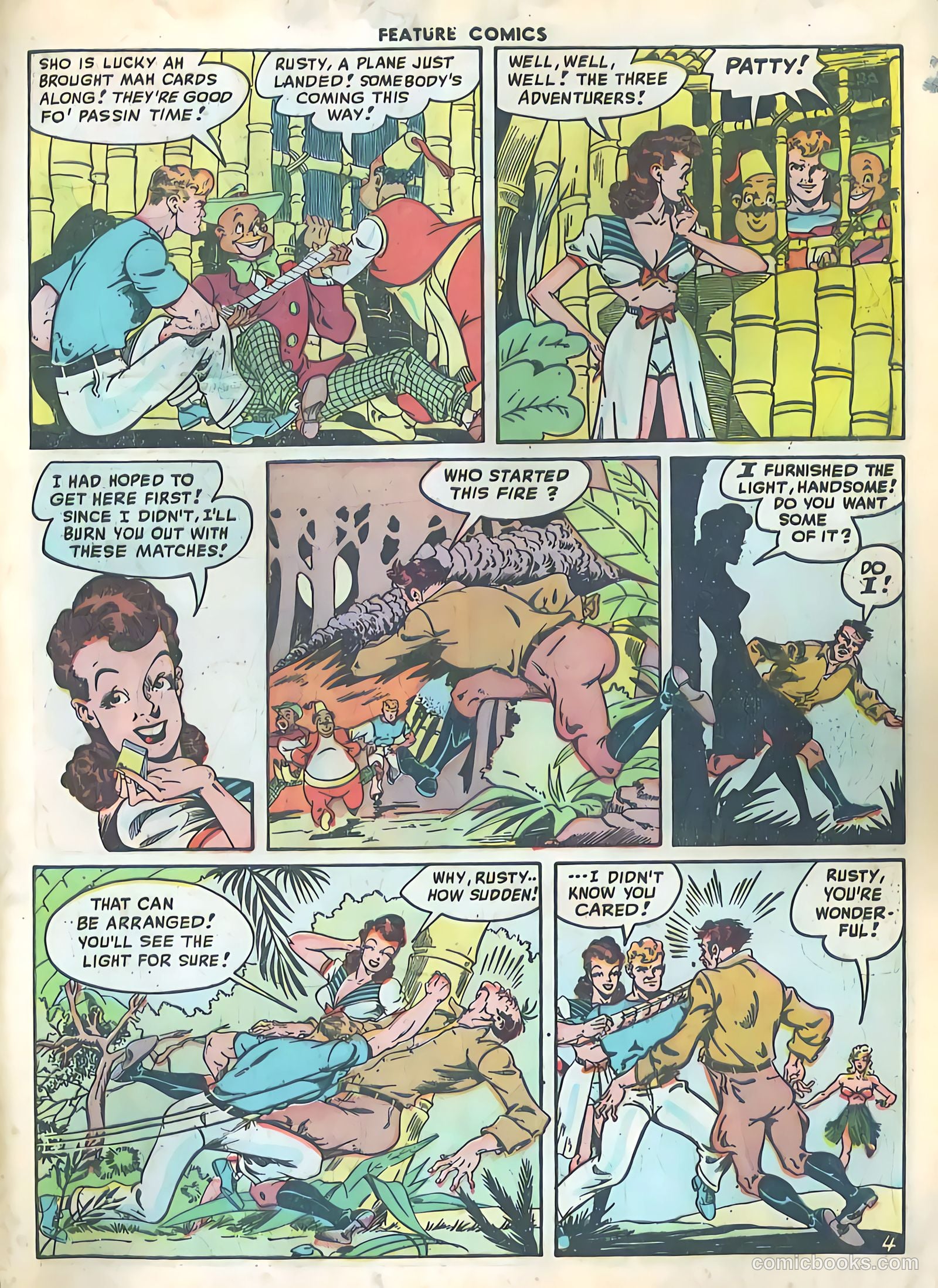 Feature Comics #123 (1948) — page 43 of 52