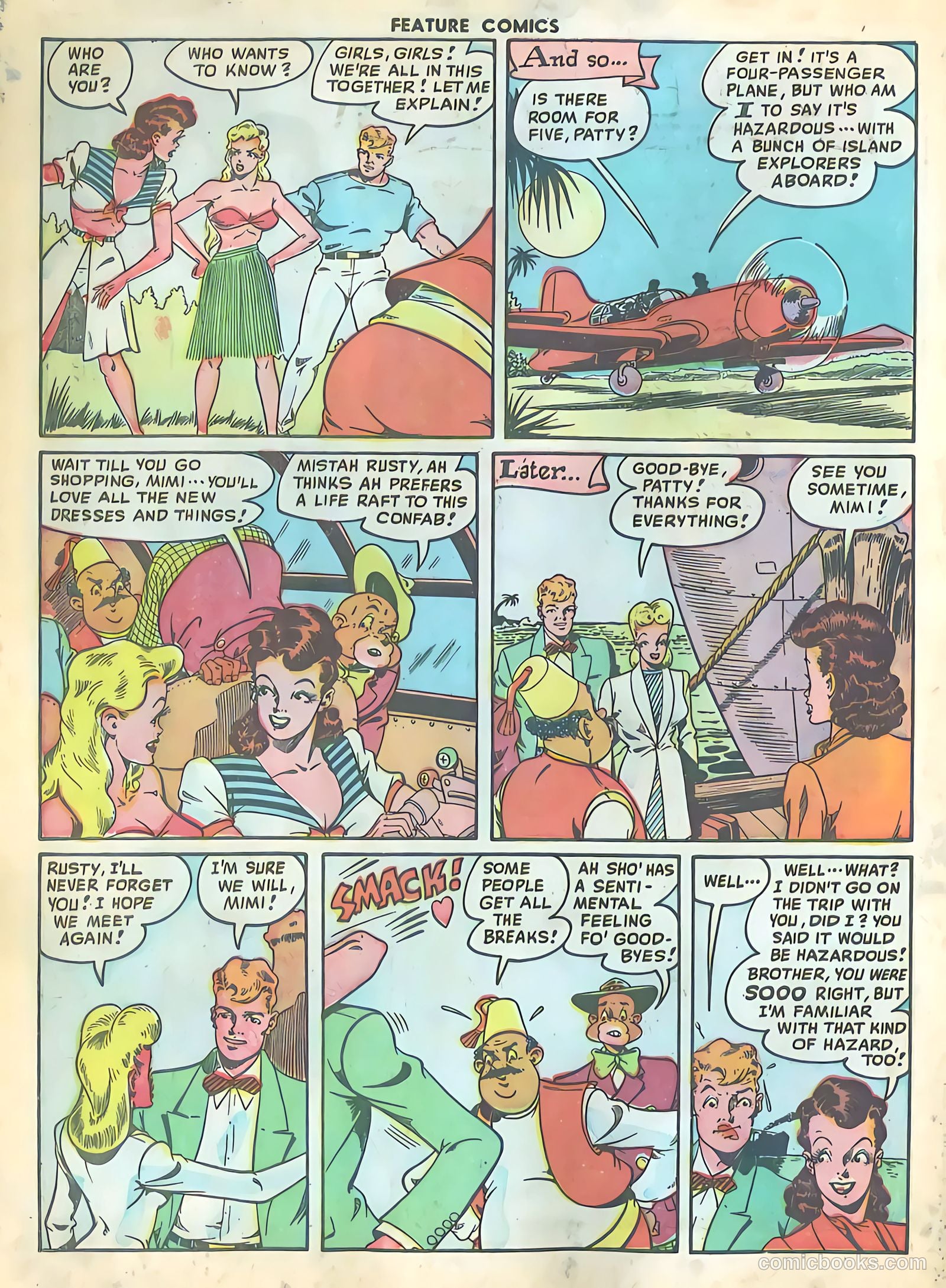 Feature Comics #123 (1948) — page 44 of 52