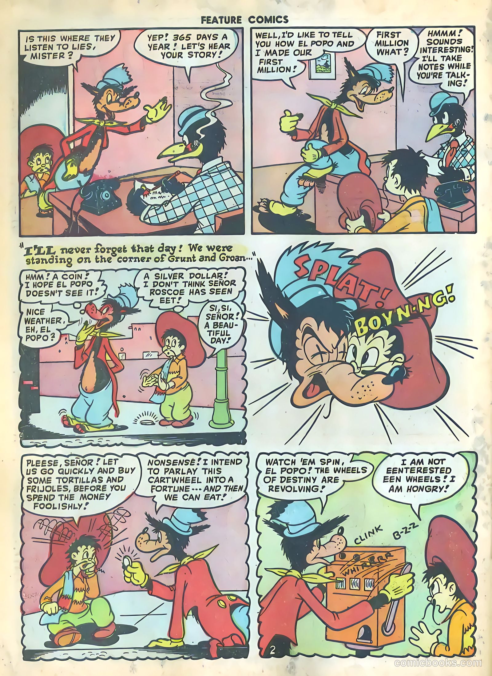 Feature Comics #123 (1948) — page 46 of 52