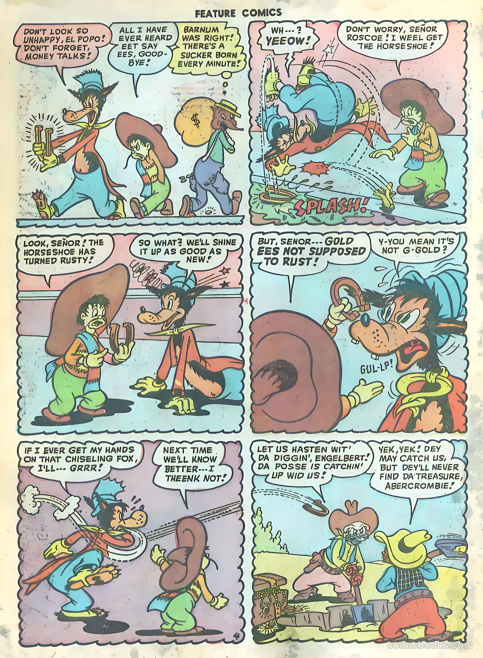 Feature Comics #123 (1948) — page 48 of 52