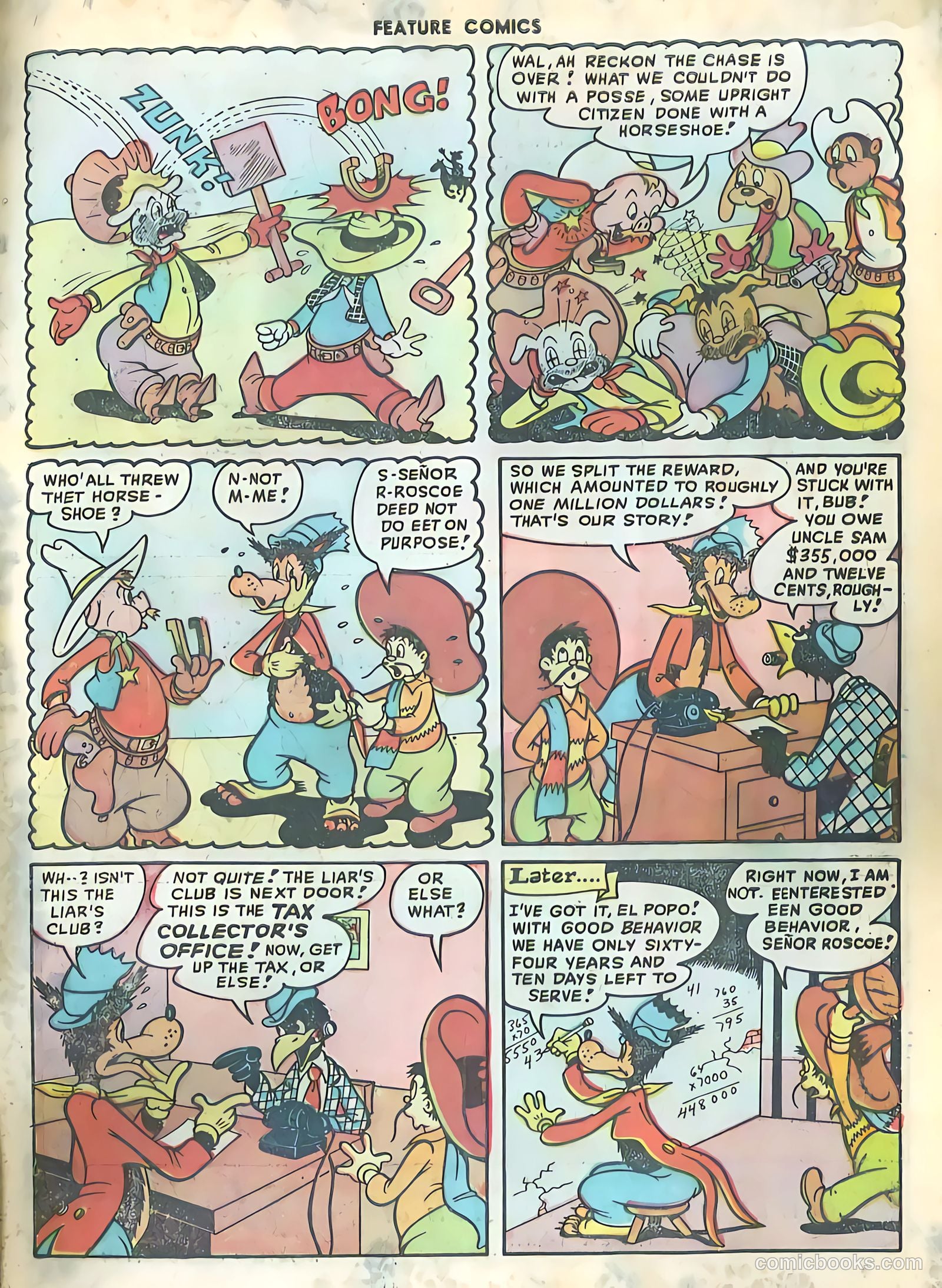 Feature Comics #123 (1948) — page 49 of 52