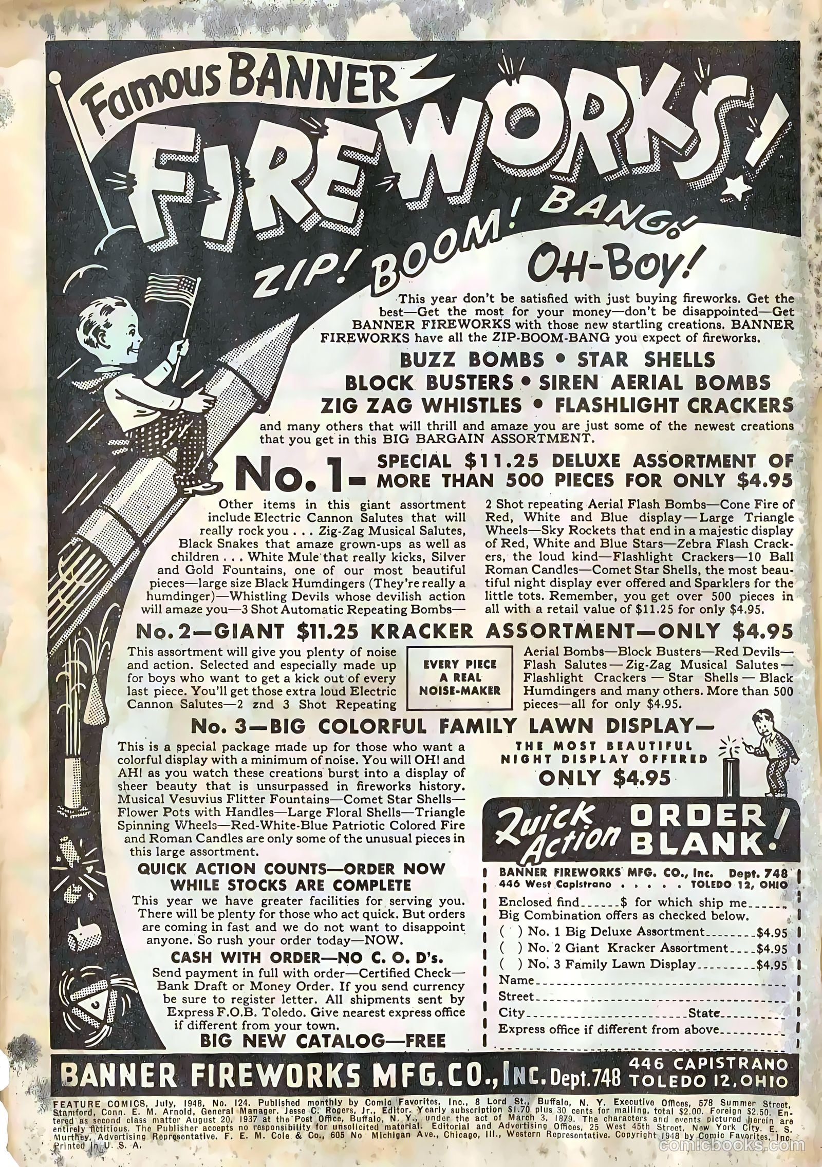 Feature Comics #124 (1948) — page 2 of 52
