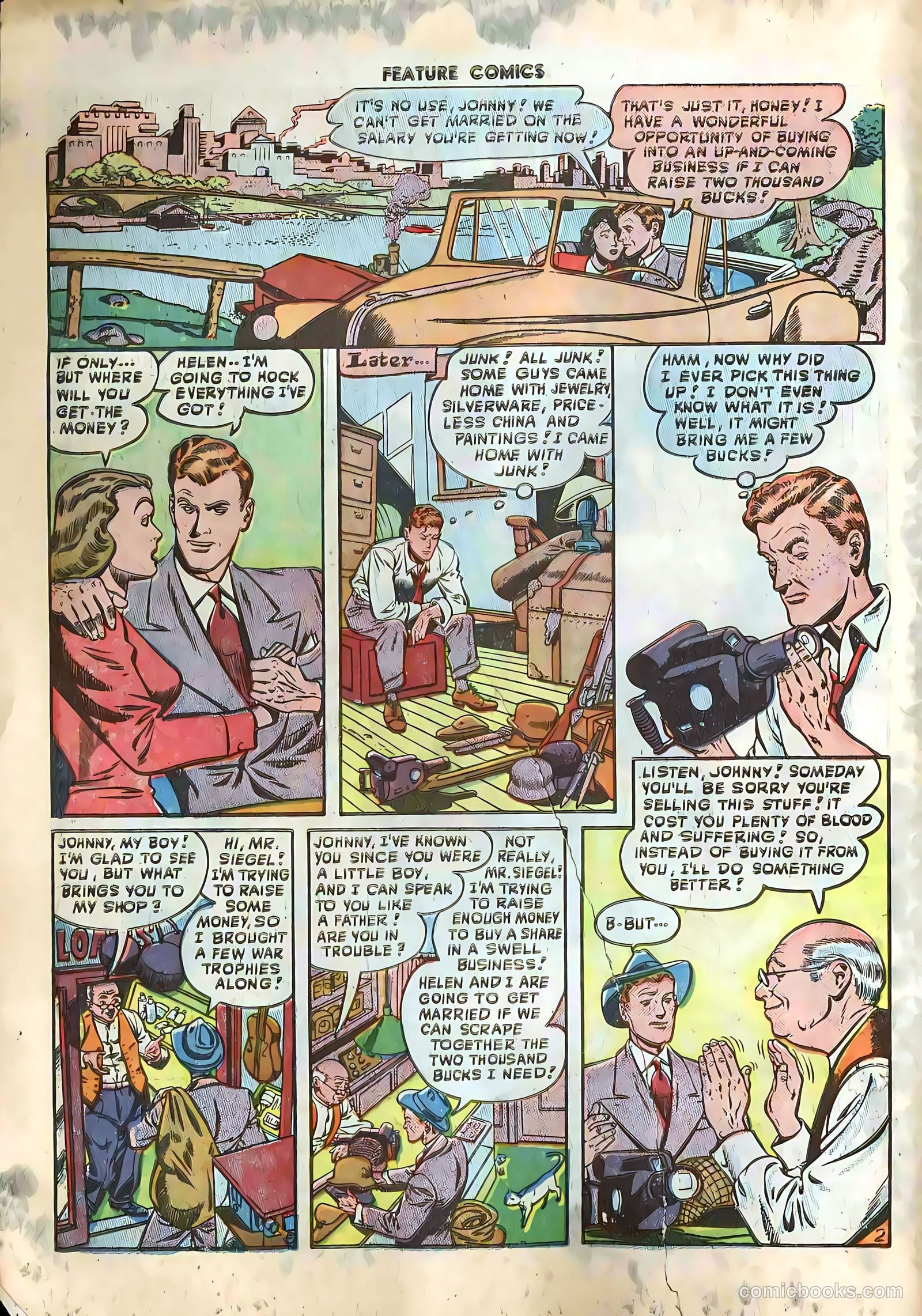 Feature Comics #124 (1948) — page 4 of 52
