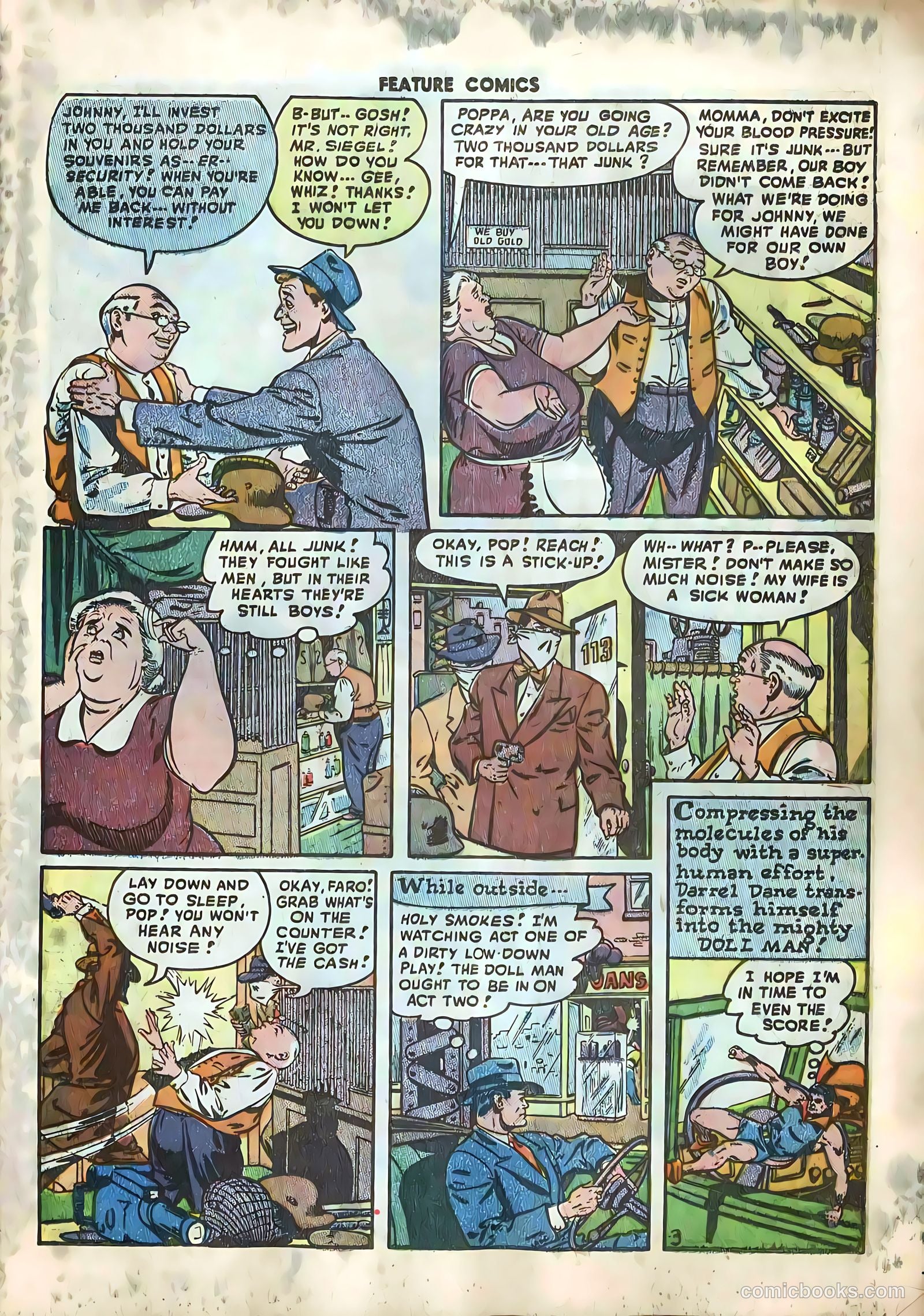 Feature Comics #124 (1948) — page 5 of 52