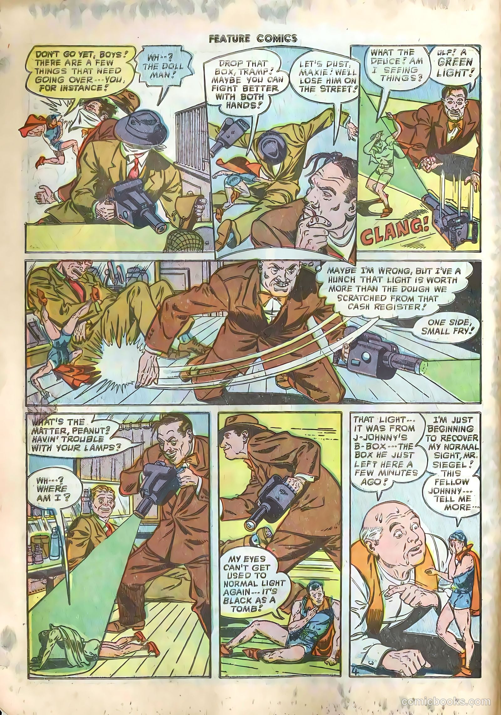 Feature Comics #124 (1948) — page 6 of 52